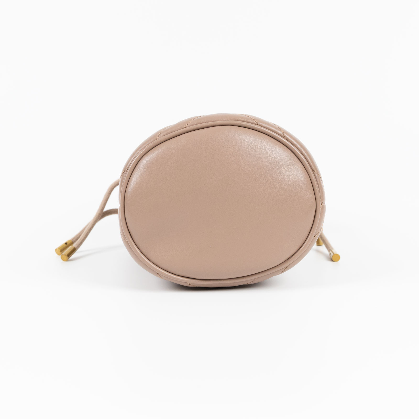 古馳 GUCCI Marmont 小牛皮 迷你 斜背 水筒包 575163 藕粉MARMONT水桶包 原廠盒子/防塵袋/背帶