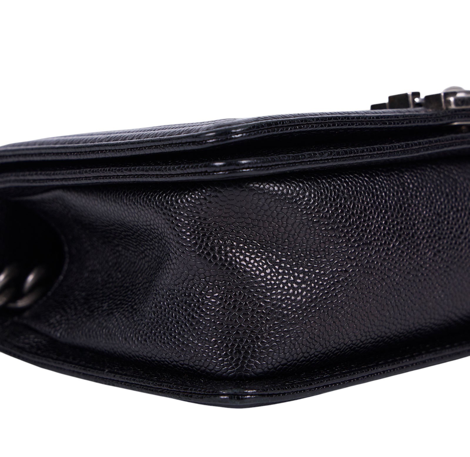 香奈兒 CHANEL Boy 25 口蓋包 A67086 19開 黑銀荔枝牛BOY25 原廠盒子/防塵袋/保證卡