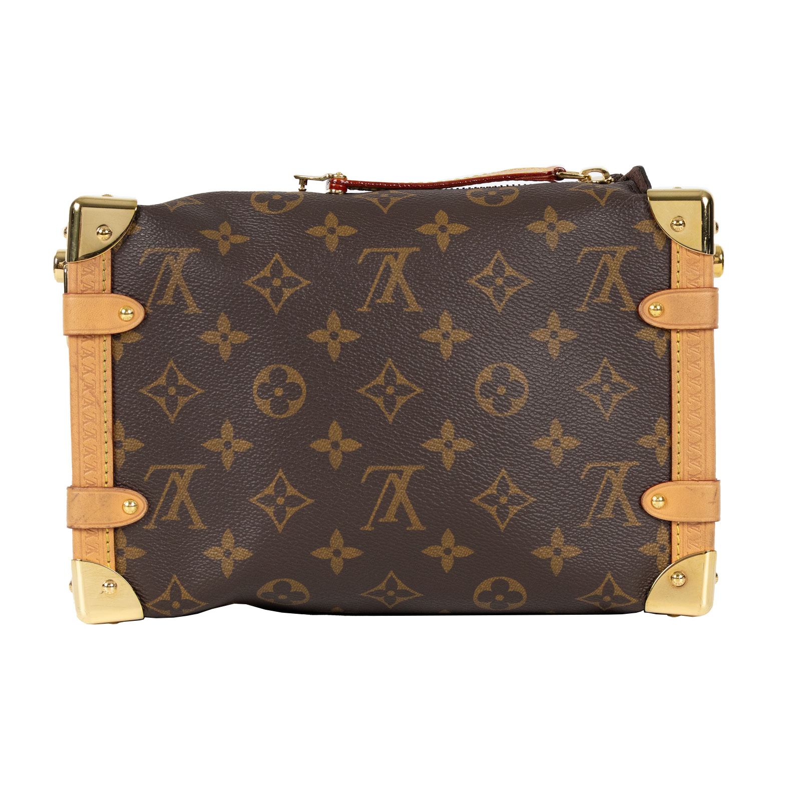 路易威登 LOUIS VUITTON Side Trunk MM 老花 手提 肩背 箱包 M46358 晶片款 原花Side Trunk MM 防塵袋/背帶2