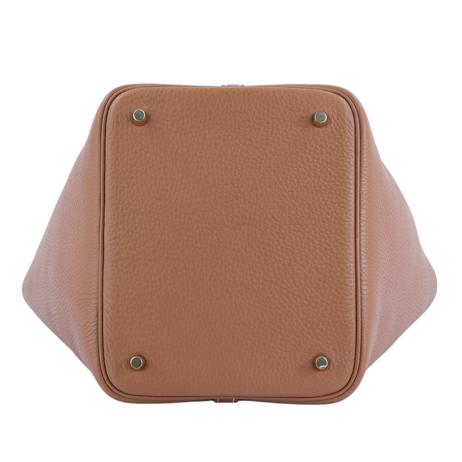 愛馬仕 Hermes Picotin Lock 22 菜籃子包 PT22 W刻 金棕金PICOTIN22 原廠盒子/防塵袋2/鎖組