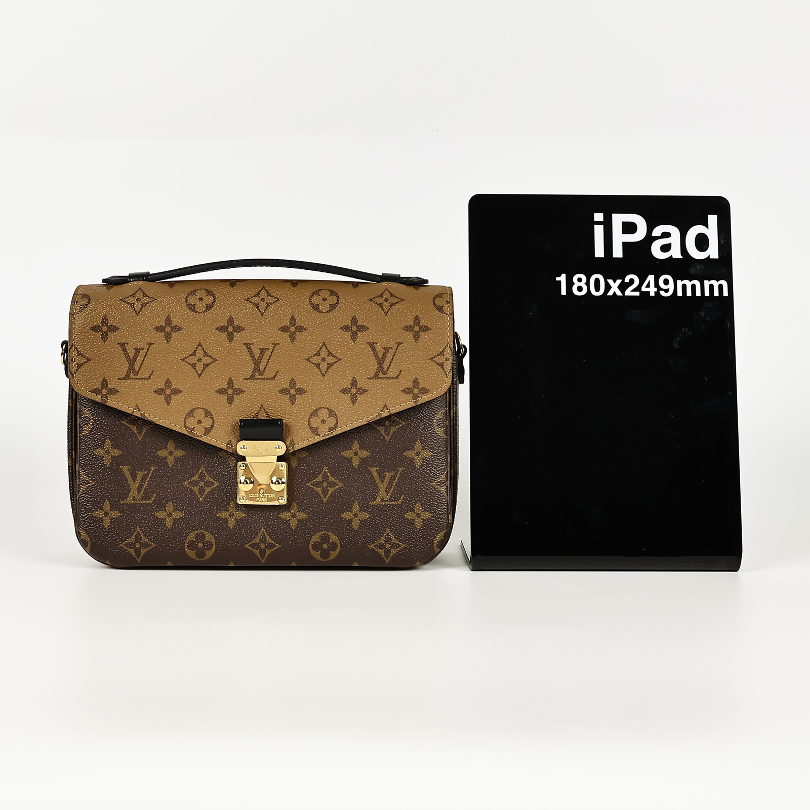 路易威登 LOUIS VUITTON Pochette Métis 拚色設計 釦式 手提 斜背包 M44876  原廠盒子/背帶/購買證明