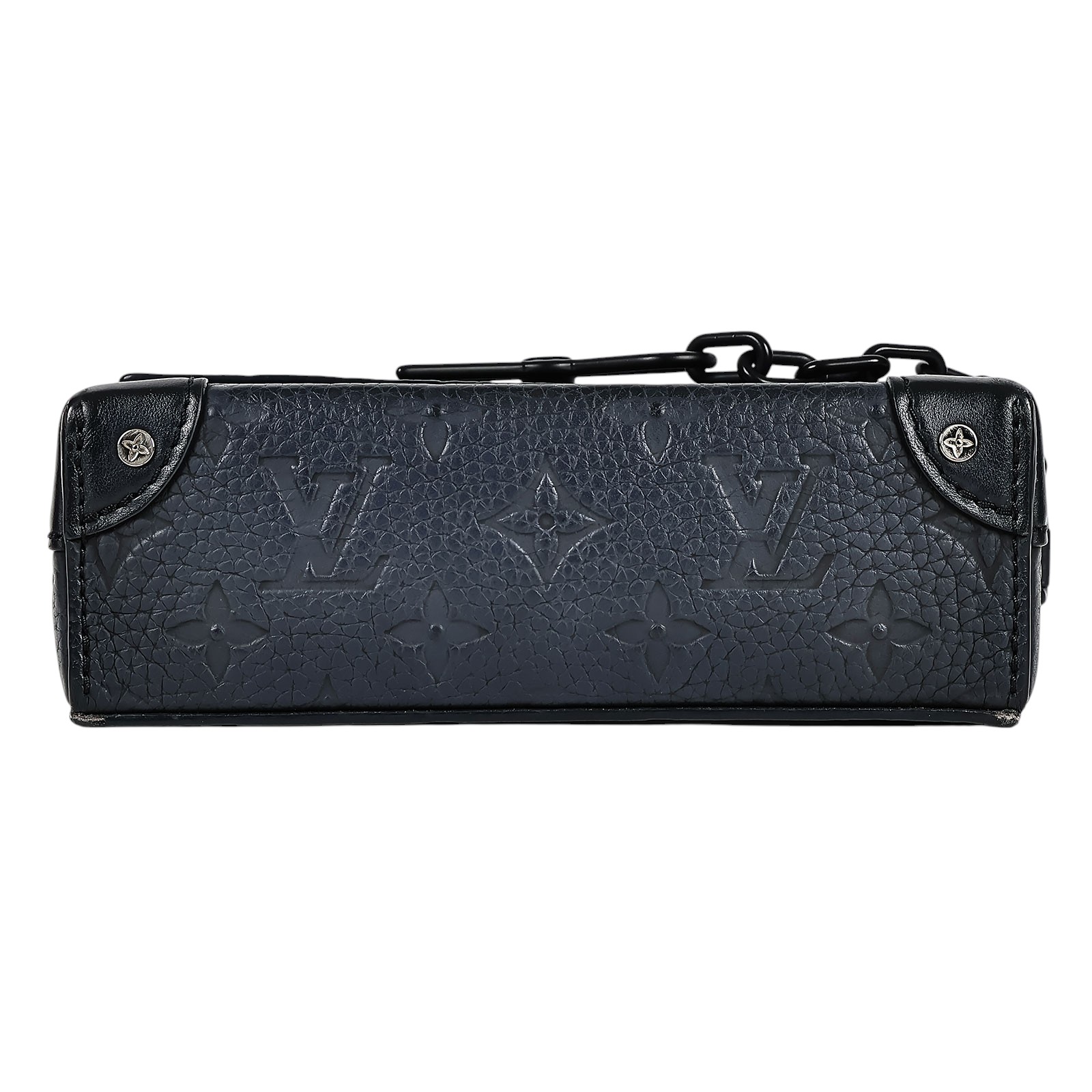 路易威登 LOUIS VUITTON Steamer 隨身 錢包 黑色 M81746 晶片款 黑原花壓紋STEAMER 購買證明