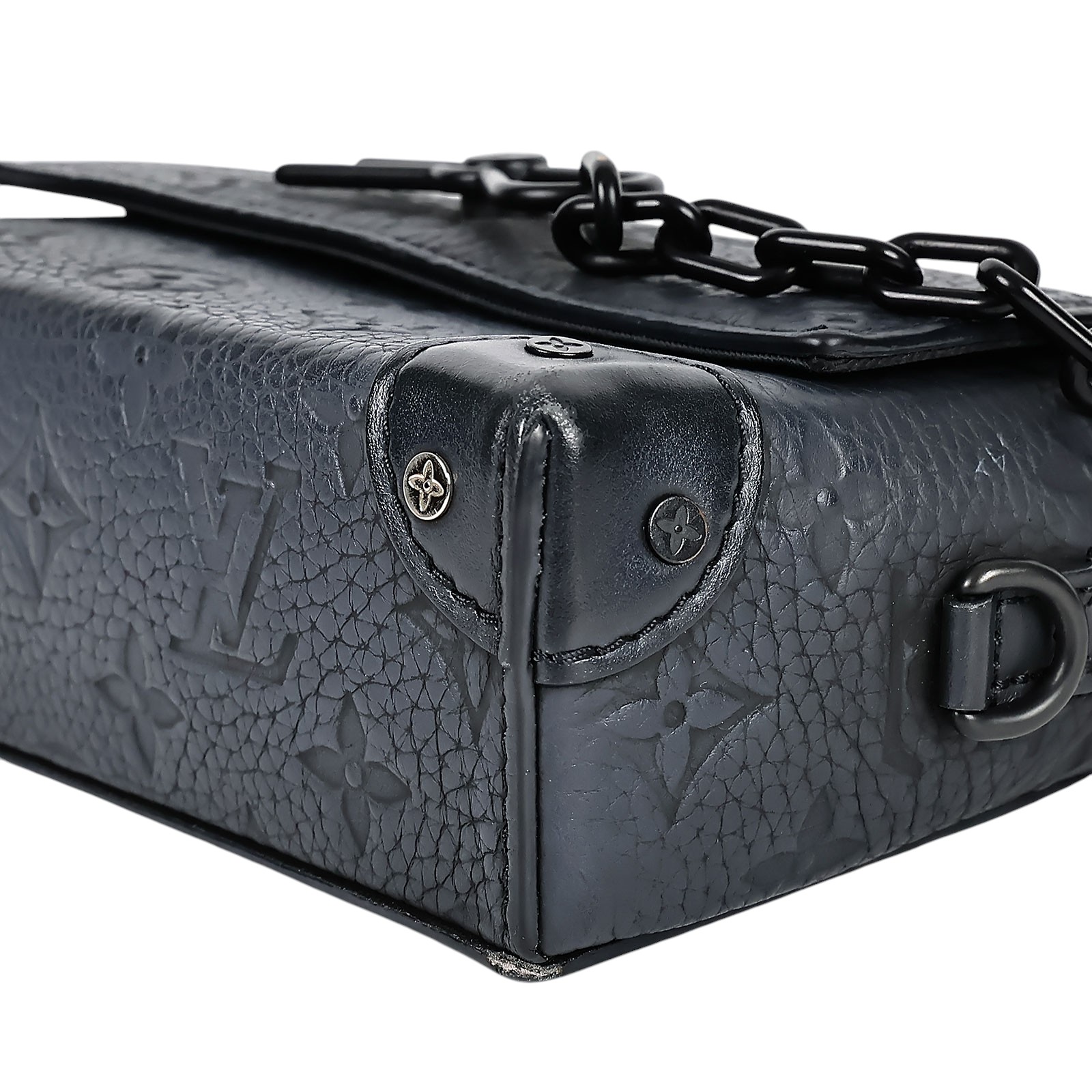 路易威登 LOUIS VUITTON Steamer 隨身 錢包 黑色 M81746 晶片款 黑原花壓紋STEAMER 購買證明