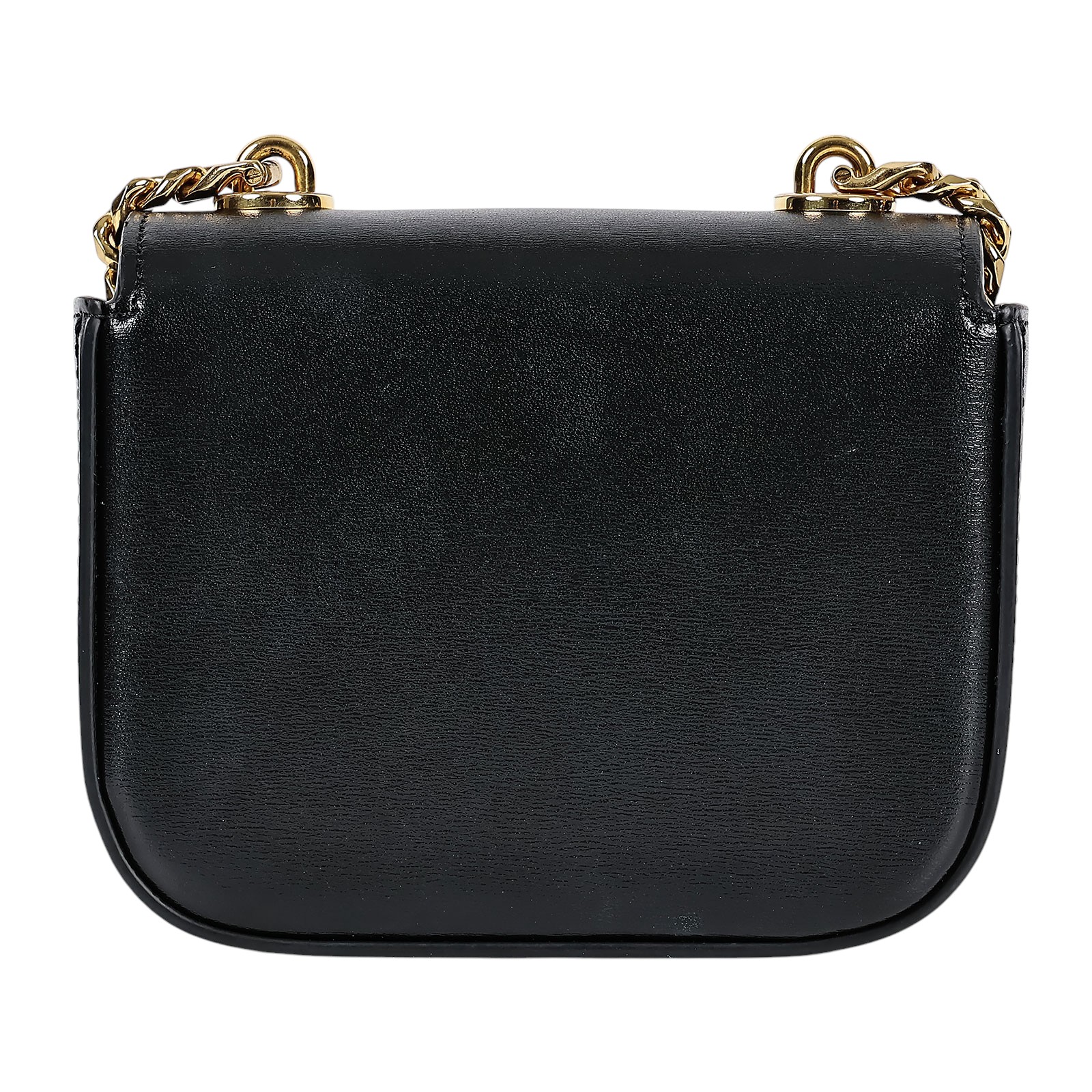 思琳 CELINE CLaude 迷你 飾鍊 手袋 10L843DPV 黑金MINI TRIOMPHE包 無附屬品