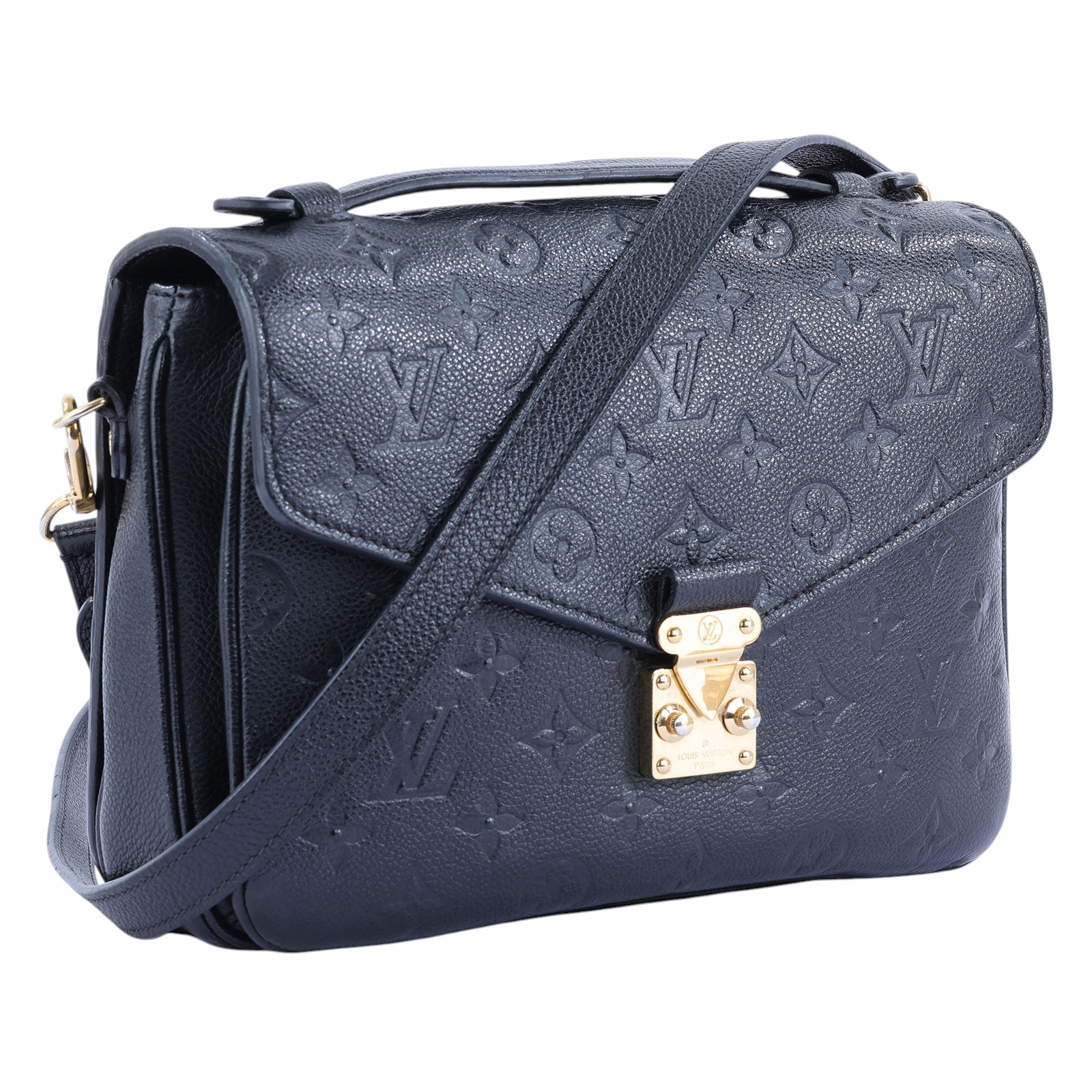 路易威登 LOUIS VUITTON Pochette Métis 壓花牛皮 釦式 手提 斜背包 M41487  原廠盒子/防塵袋/背帶/購買證明