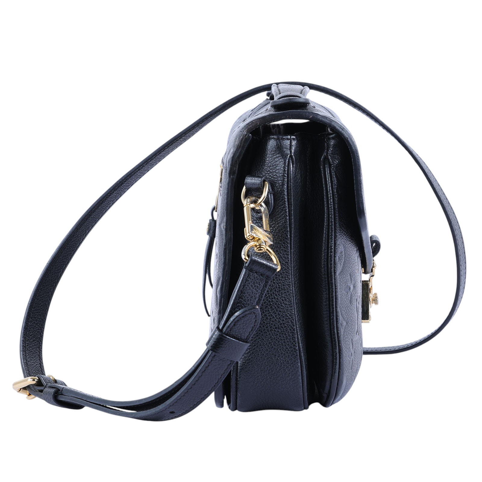 路易威登 LOUIS VUITTON Pochette Métis 壓花牛皮 釦式 手提 斜背包 M41487  原廠盒子/防塵袋/背帶/購買證明