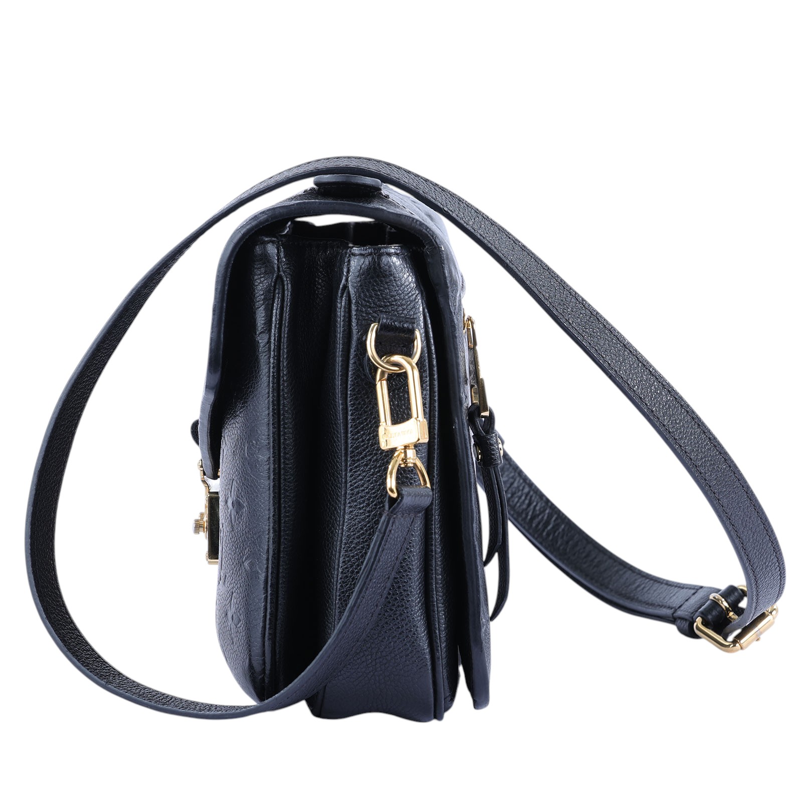 路易威登 LOUIS VUITTON Pochette Métis 壓花牛皮 釦式 手提 斜背包 M41487  原廠盒子/防塵袋/背帶/購買證明