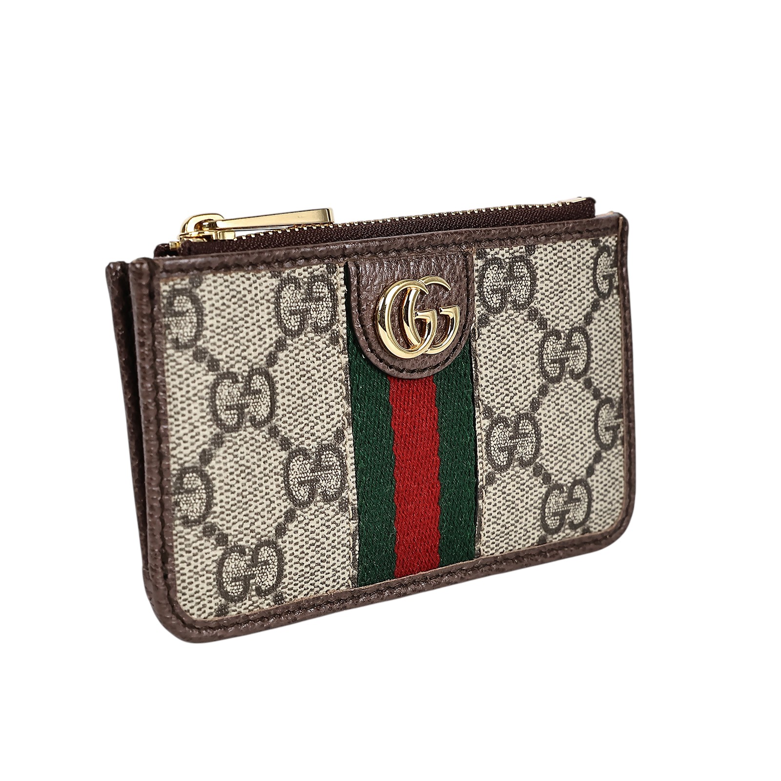 古馳 GUCCI Ophidia 卡夾 零錢包 671723 原花OPHDIA拉鍊卡夾錢包 原廠盒子/防塵袋