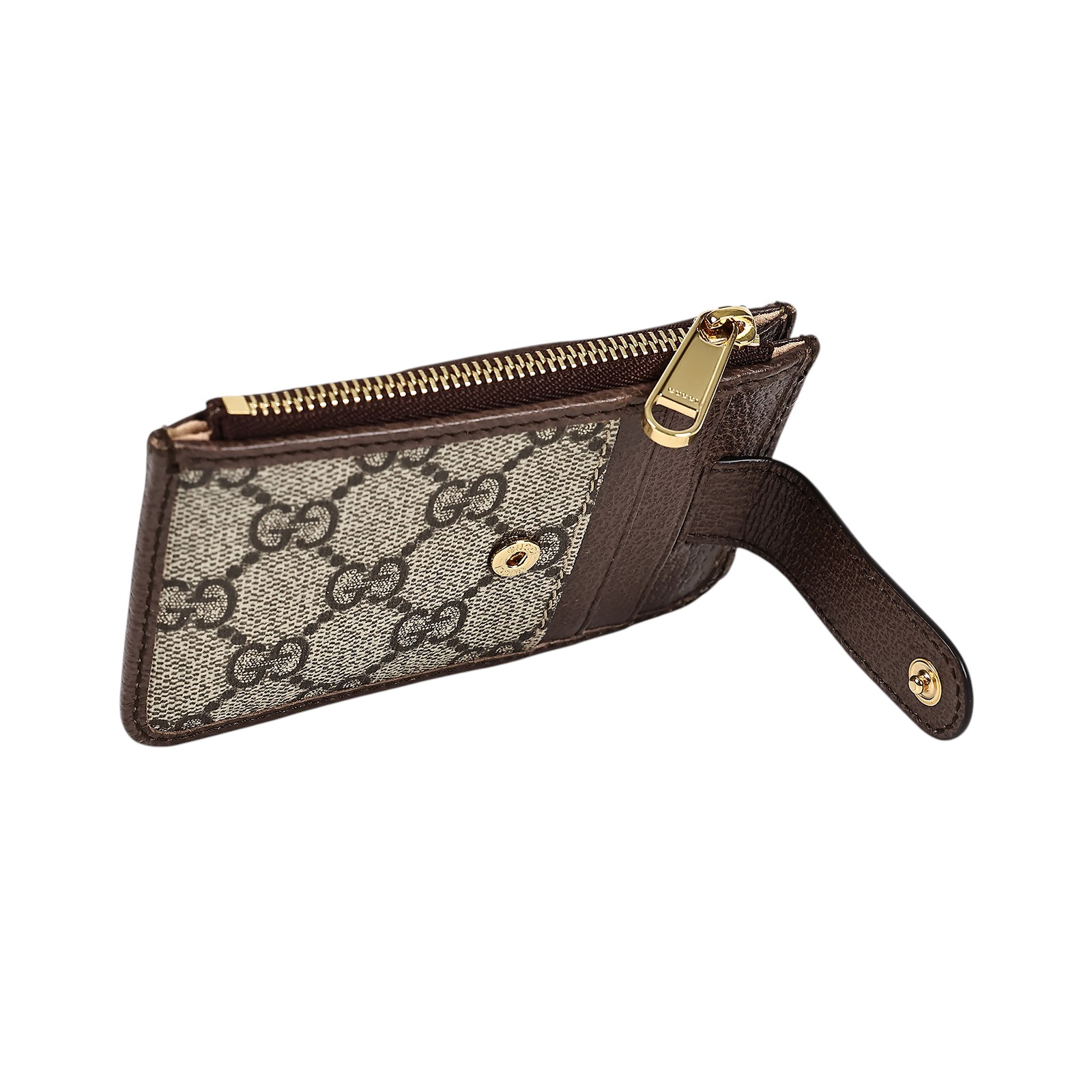 古馳 GUCCI Ophidia 卡夾 零錢包 671723 原花OPHDIA拉鍊卡夾錢包 原廠盒子/防塵袋