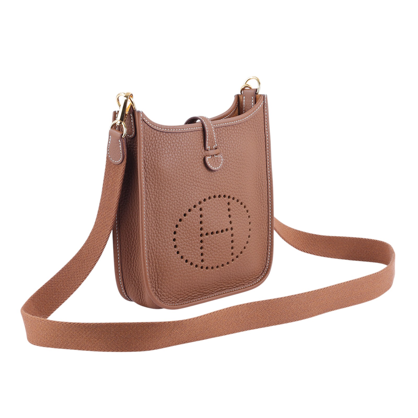 愛馬仕 Hermes Evelyne Bag Mini 伊芙琳包 Evelyne 16 EV16 U BT 009 TD  防塵袋/背帶