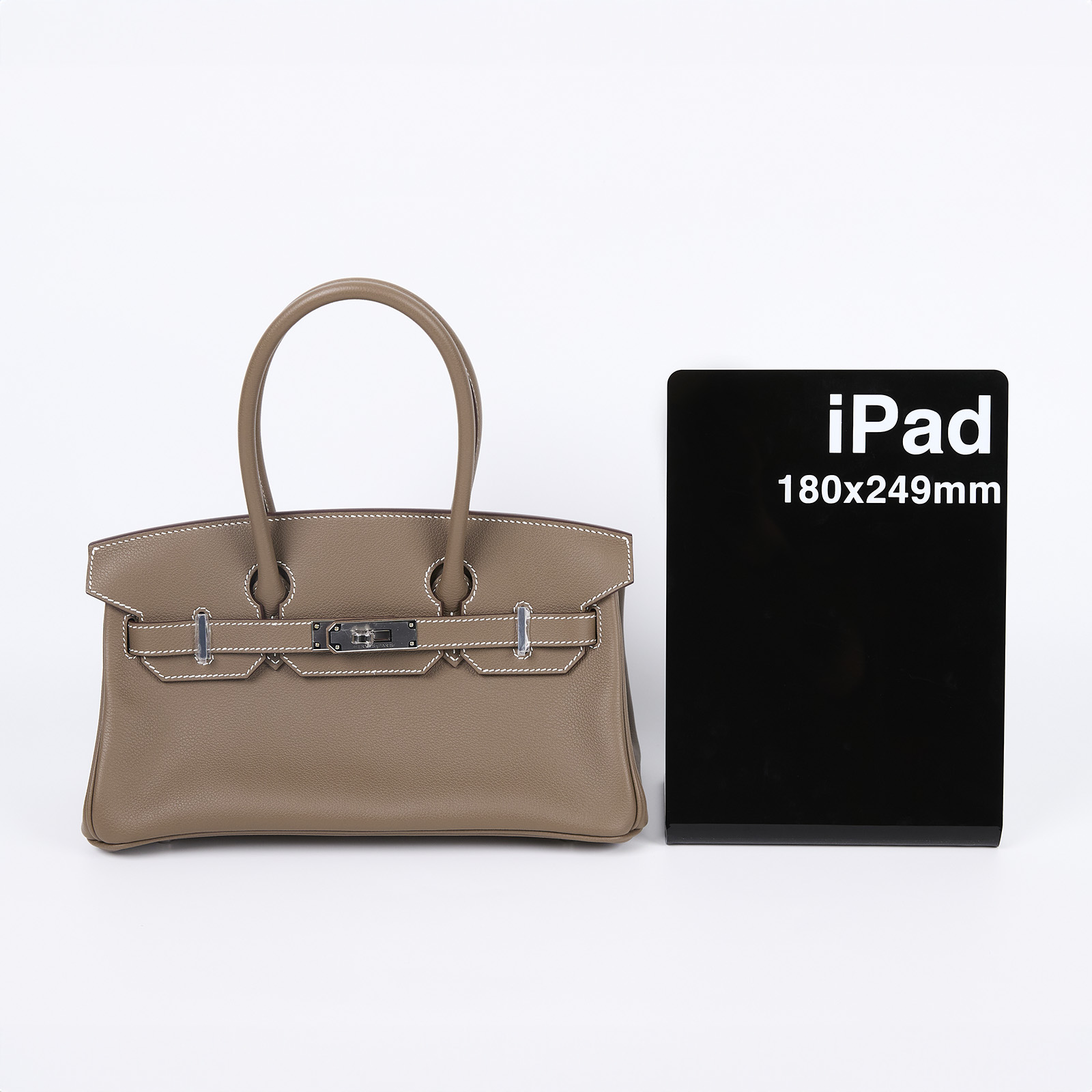 愛馬仕 Hermes Birkin Shoulder 29 柏金包 BKS29 K刻 大象灰SHOULDER BIRKIN29 原廠盒子/防塵袋2/鎖組