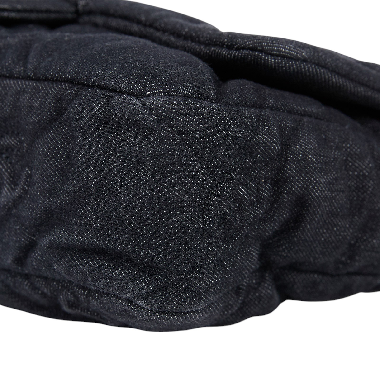 香奈兒 CHANEL 粗鍊條 肩背 口蓋包 AS3216 晶片款 黑牛仔粗鍊肩背包 原廠盒子/防塵袋