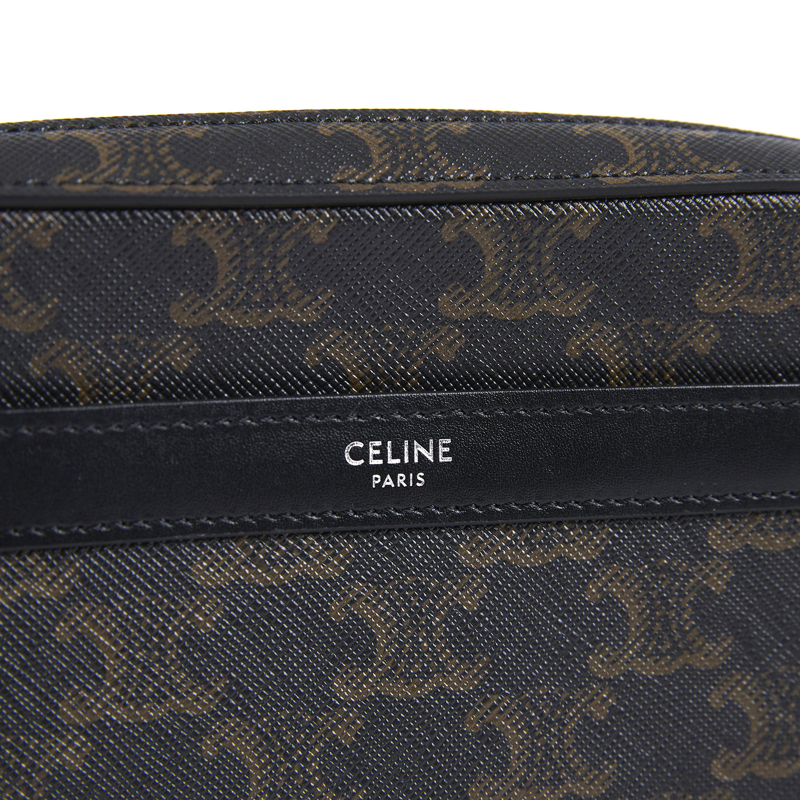 思琳 CELINE 標誌印花 郵差包 小型 113942EVJ 原花相機包 防塵袋/背帶