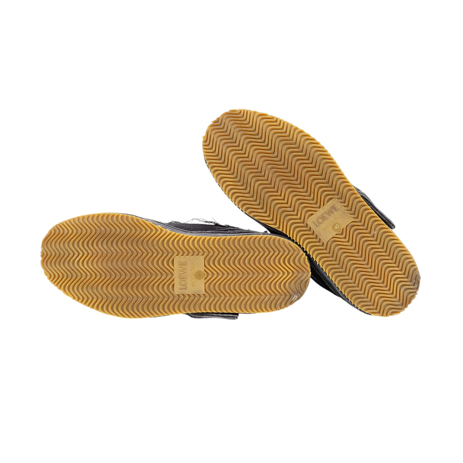 羅意威 LOEWE 運動鞋 M816282X76_40 黑牛仔球鞋#40 無附屬品