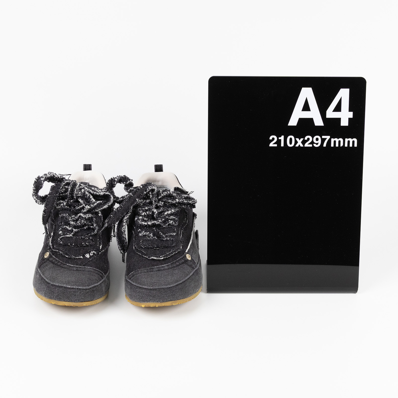 羅意威 LOEWE 運動鞋 M816282X76_40 黑牛仔球鞋#40 無附屬品