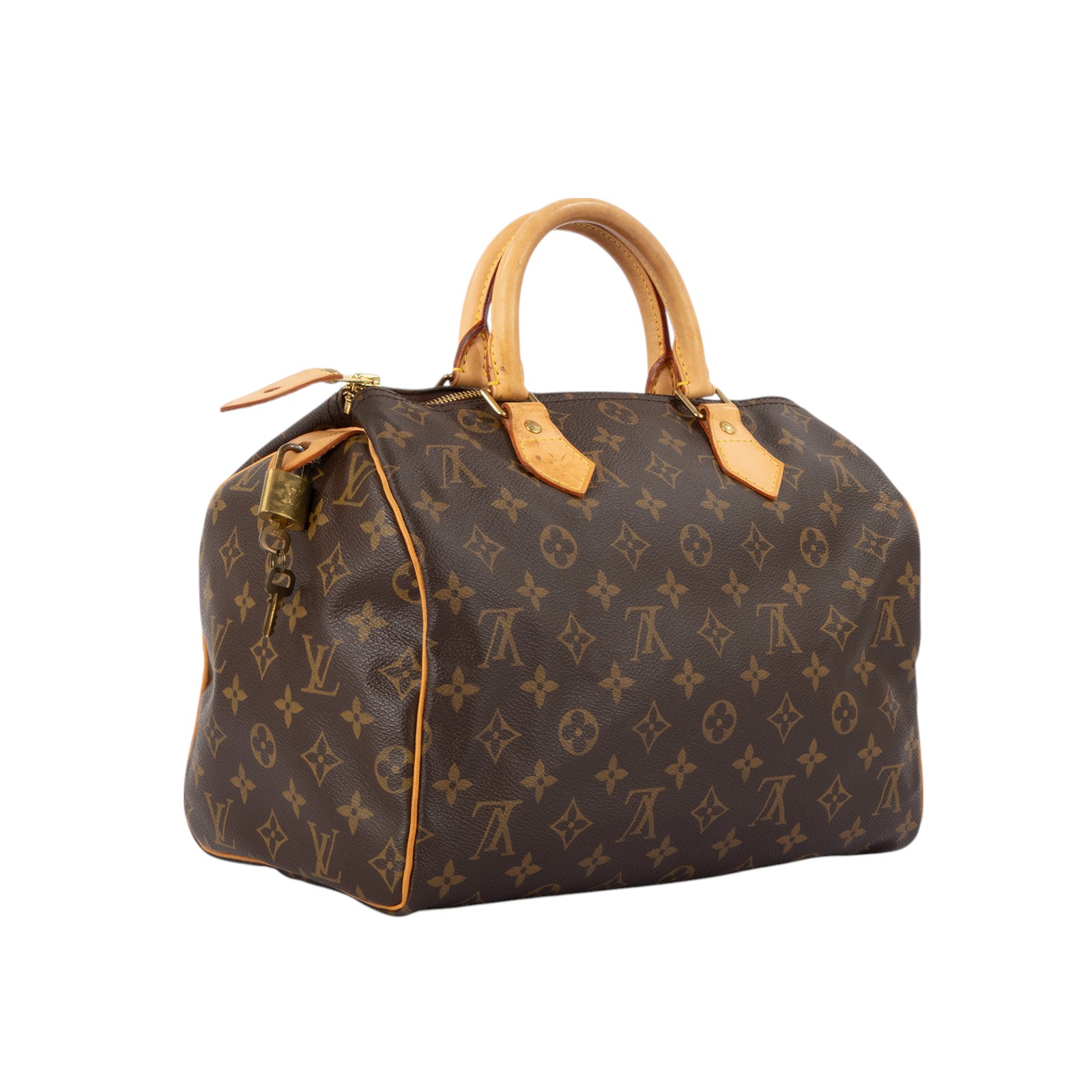 路易威登 LOUIS VUITTON Speedy 30 舊款 手提 波士頓包 經典帆布 M41526 原花SPEEDY30 防塵袋/鎖組