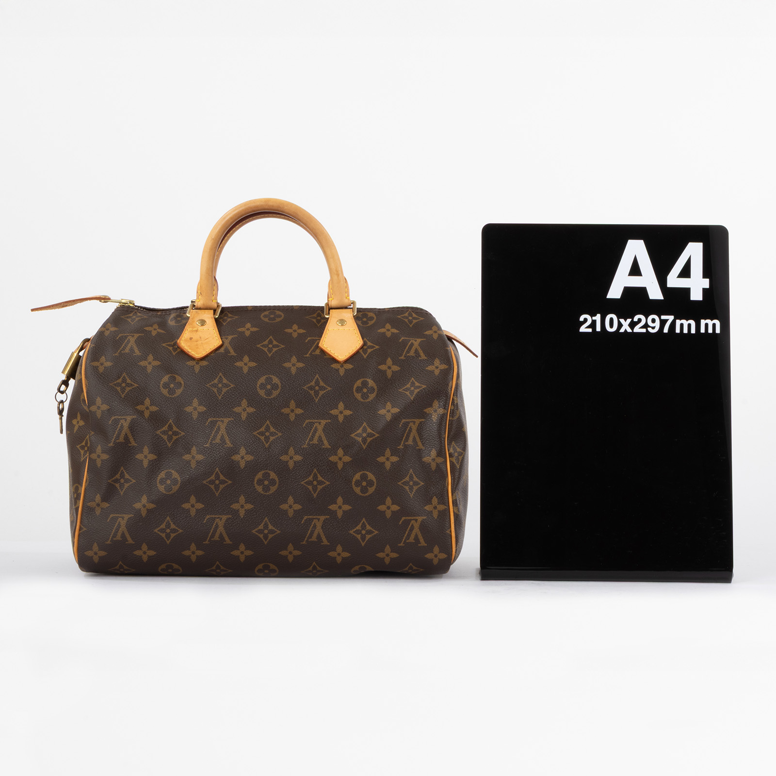 路易威登 LOUIS VUITTON Speedy 30 舊款 手提 波士頓包 經典帆布 M41526 原花SPEEDY30 防塵袋/鎖組