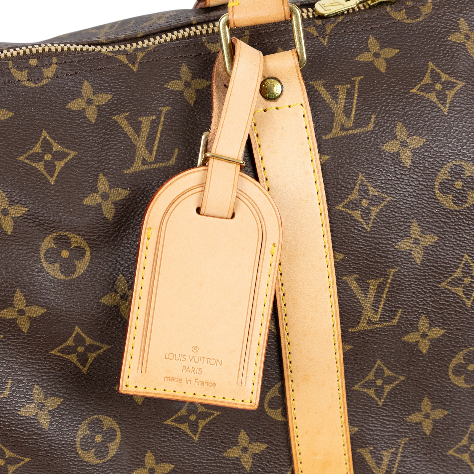 路易威登 LOUIS VUITTON Keepall Bandoulière 50 Monogram經典帆布 波士頓包  旅行袋 M41416  防塵袋/背帶/吊牌