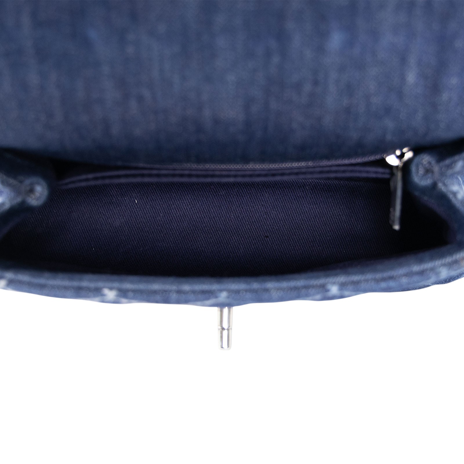 香奈兒 CHANEL Handle 24 手提 口蓋包 A92990 牛仔COCO HANDLE 24CM 背帶/保證卡