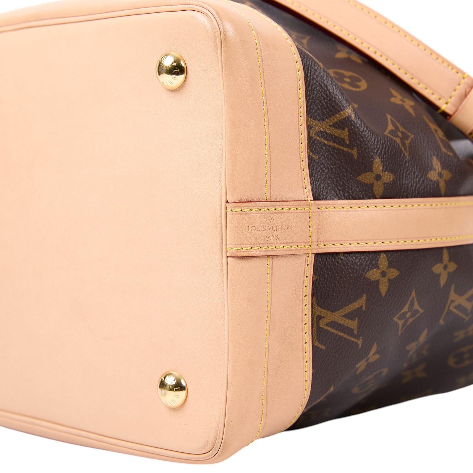 路易威登 LOUIS VUITTON Noé  手提 肩背包 水桶包 香檳包 M46976 晶片款 原花Noé 原廠盒子/防塵袋/購買證明