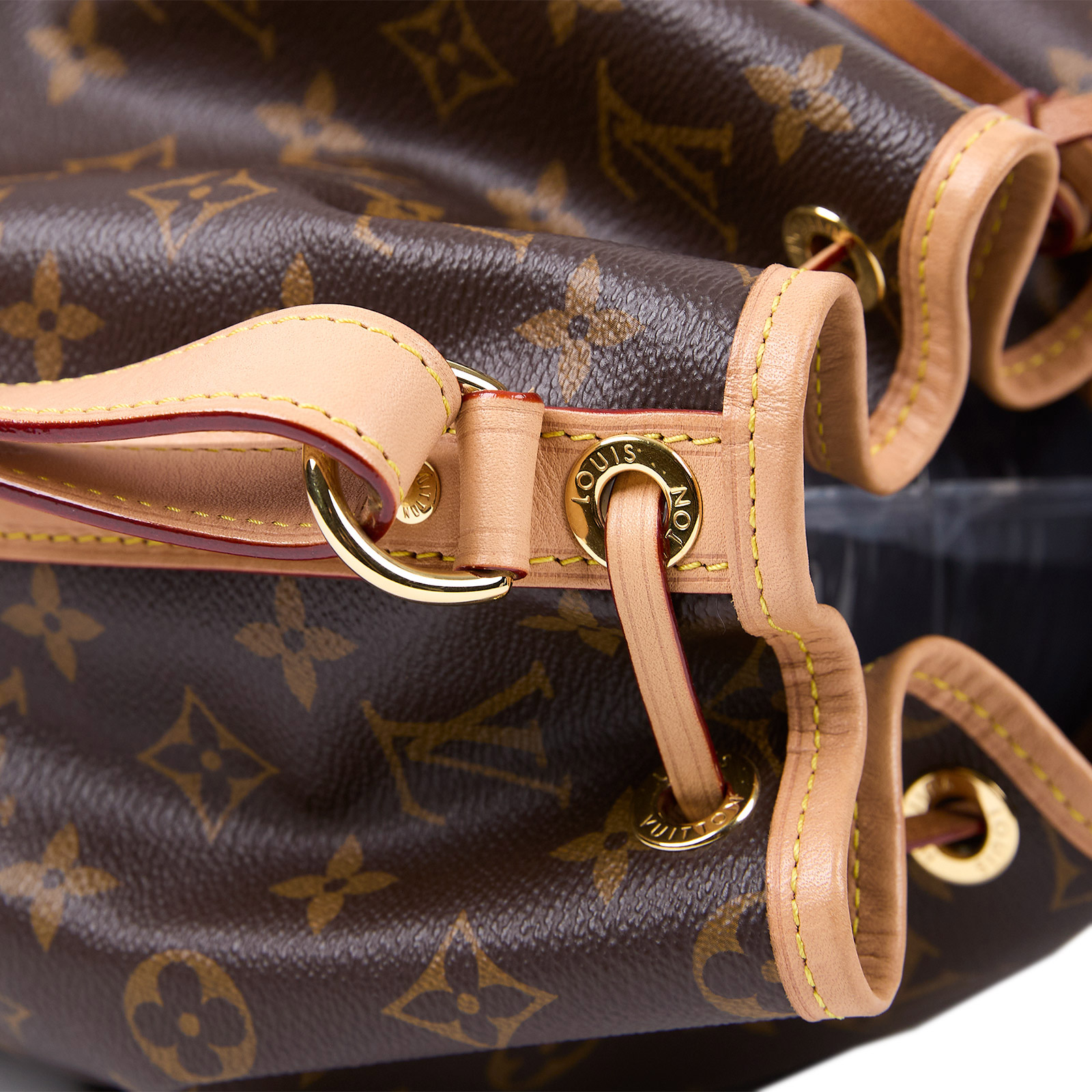 路易威登 LOUIS VUITTON Noé  手提 肩背包 水桶包 香檳包 M46976 晶片款 原花Noé 原廠盒子/防塵袋/購買證明