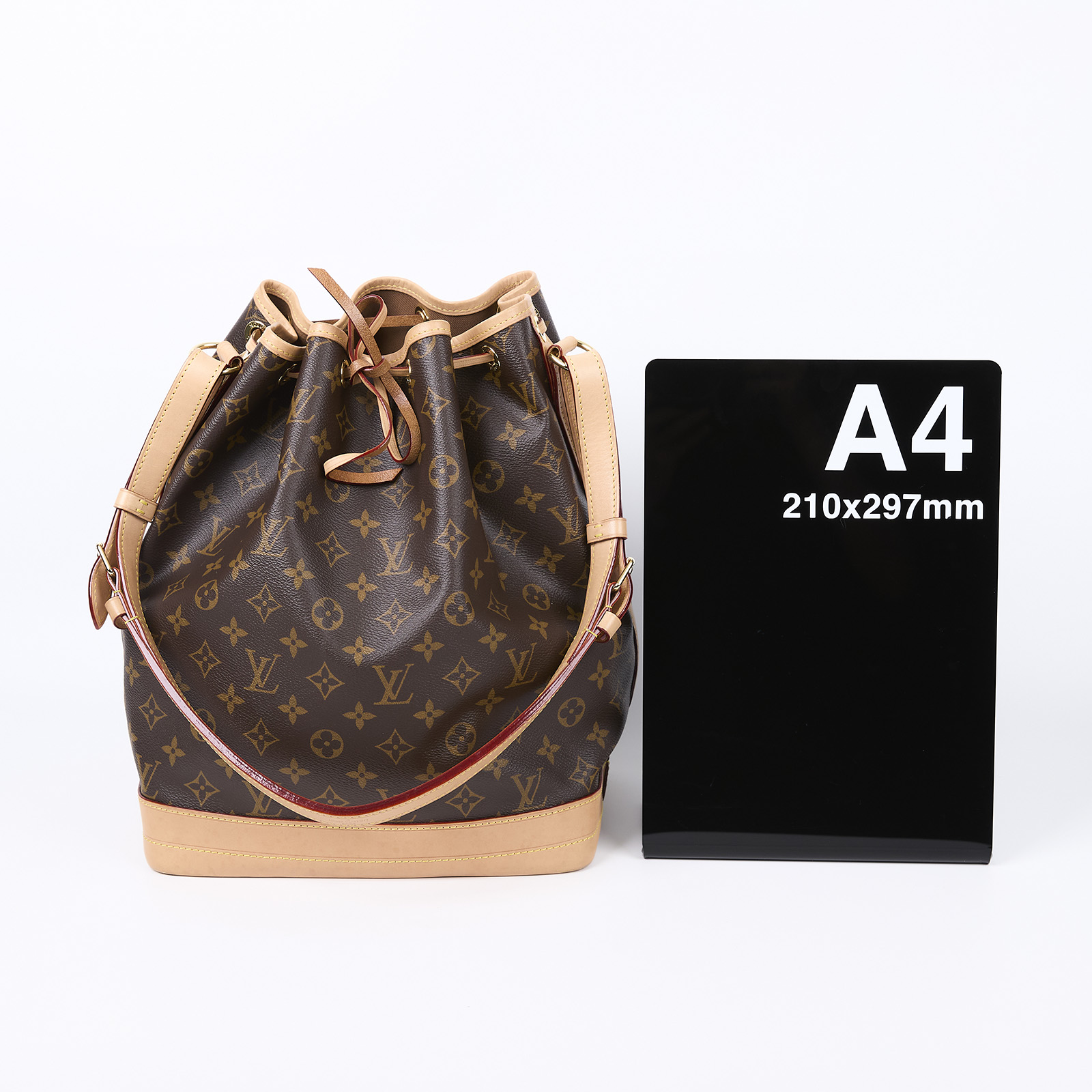 路易威登 LOUIS VUITTON Noé  手提 肩背包 水桶包 香檳包 M46976 晶片款 原花Noé 原廠盒子/防塵袋/購買證明