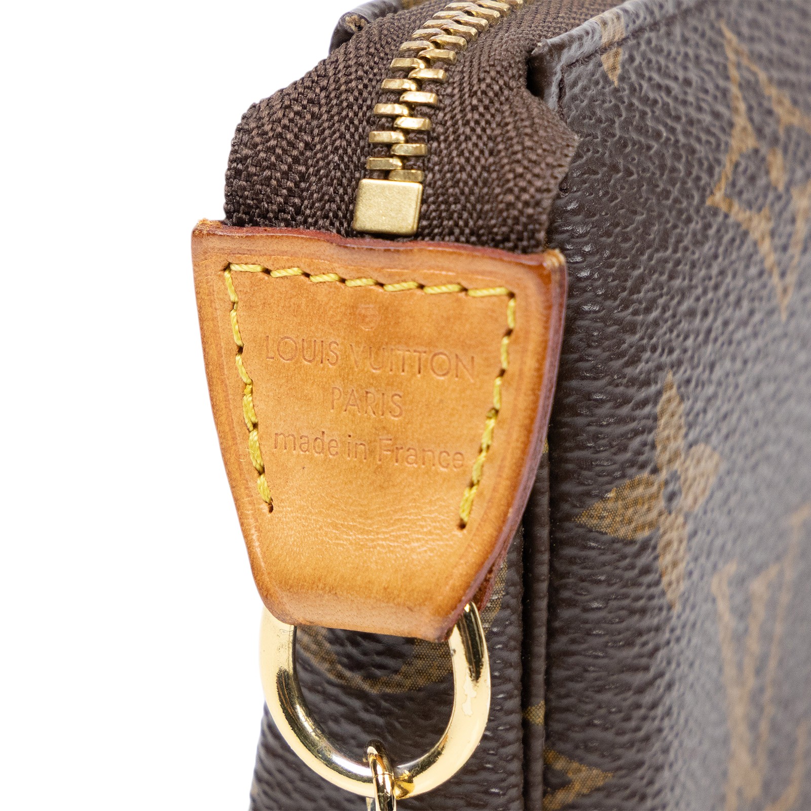 路易威登 LOUIS VUITTON Monogram塗層帆布 鏈帶 迷你小皮包 M58009 原花POUCH 原廠盒子/防塵袋/購買證明/發票