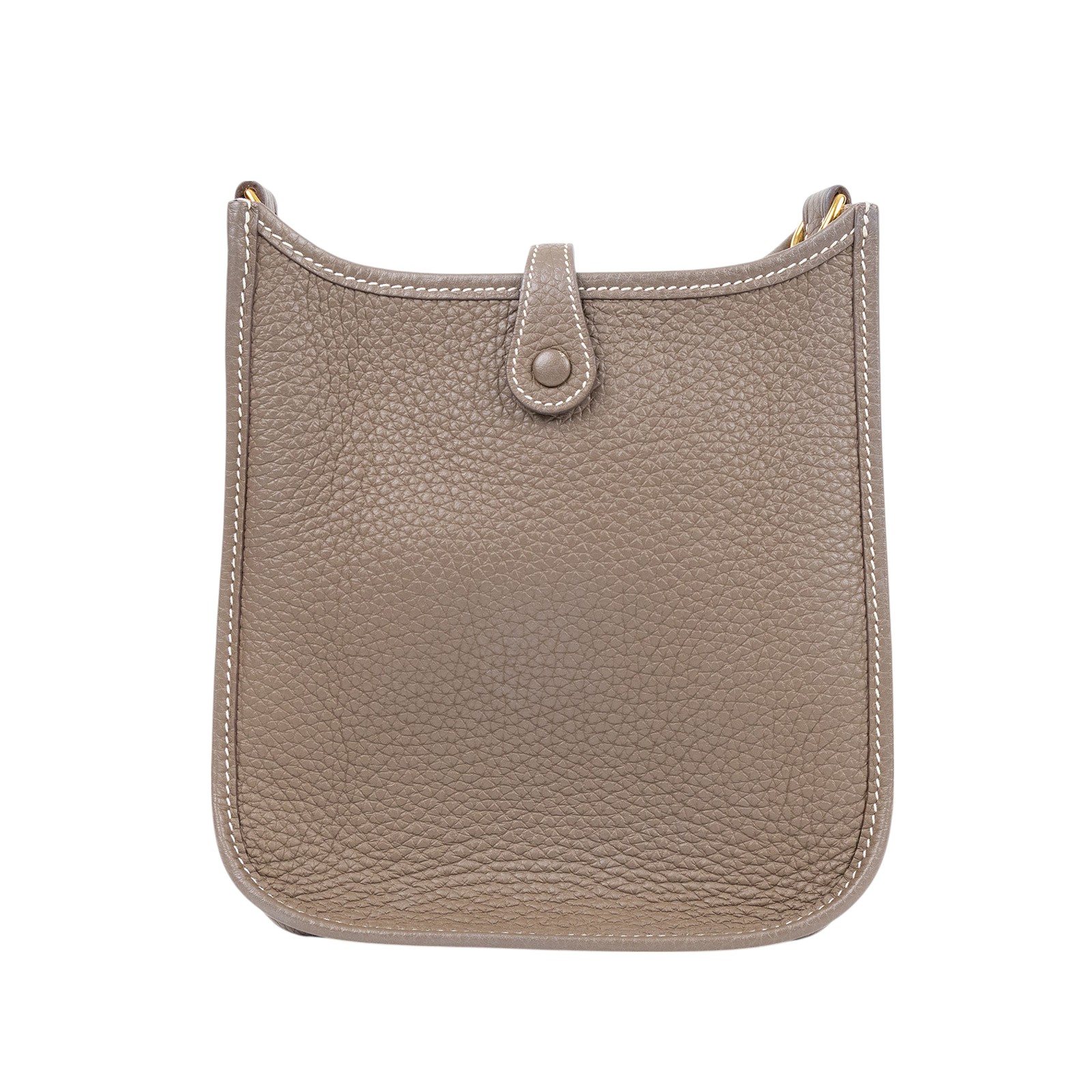 愛馬仕 Hermes Evelyne 16 Amazone bag 伊芙琳包 大象灰 深藍 金色五金 H069426CCBF B刻  原廠盒子/防塵袋/背帶/購買證明