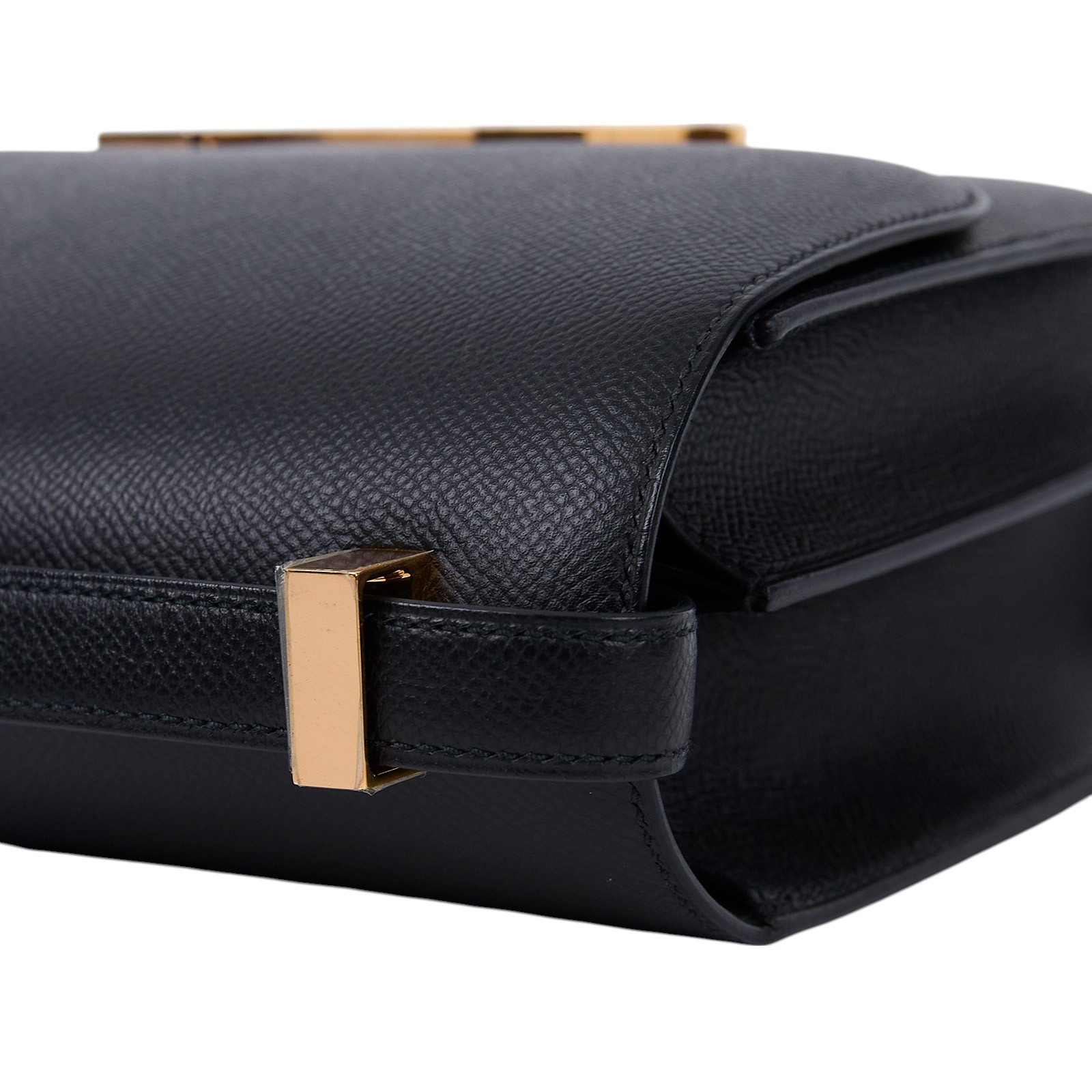 愛馬仕 Hermes Constance Bag 康康包 24 CN24 Y刻 黑金CONSTANCE24 無附屬品