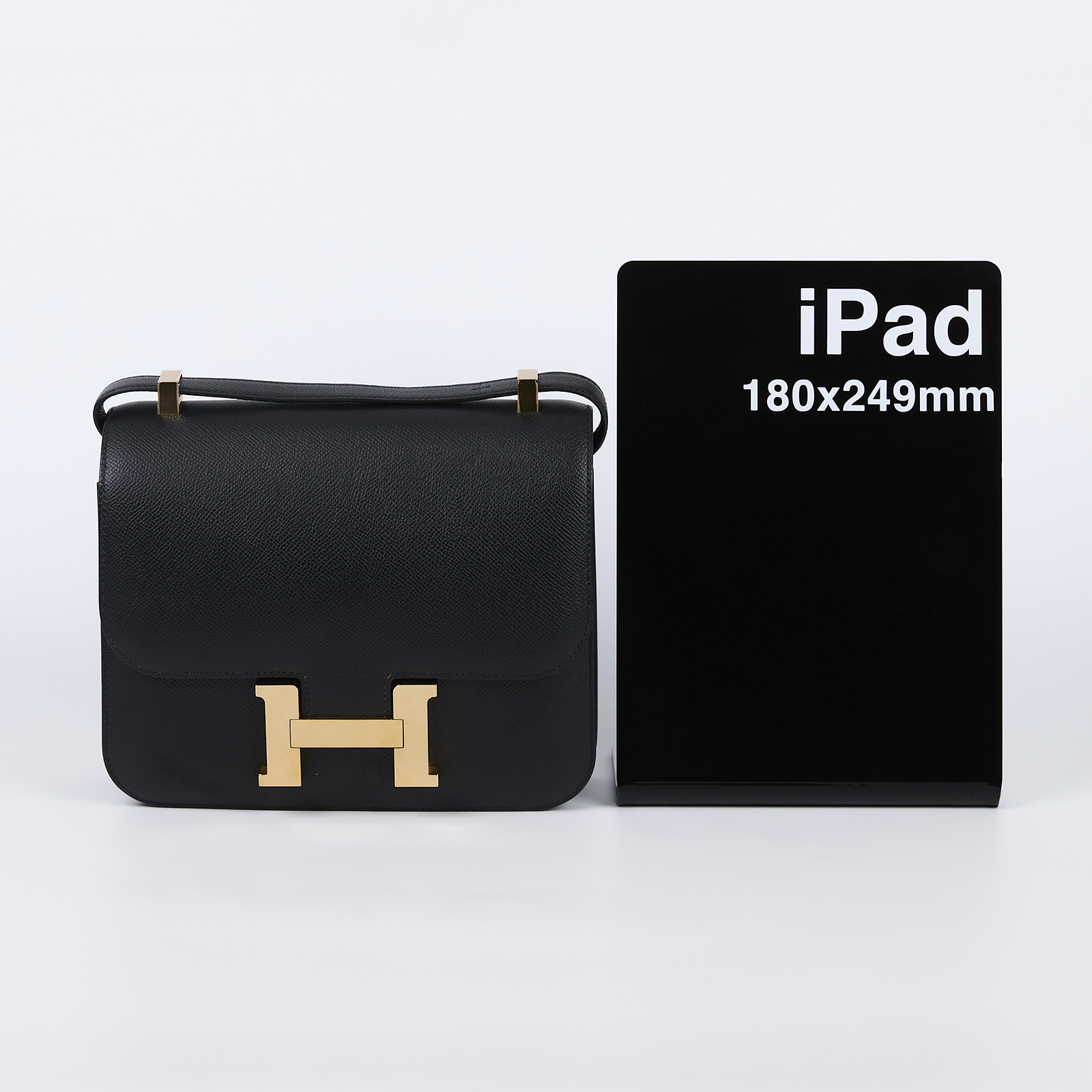 愛馬仕 Hermes Constance Bag 康康包 24 CN24 Y刻 黑金CONSTANCE24 無附屬品