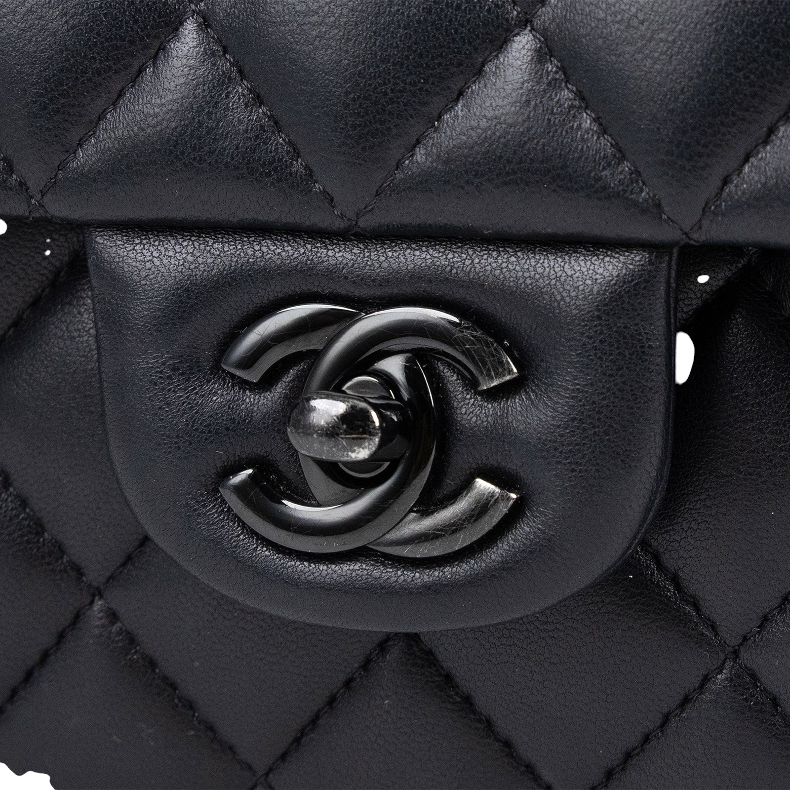 香奈兒 CHANEL CF 經典 小型 口蓋包 A01113 晶片款 黑羊SO BLACK COCO23 原廠盒子/防塵袋/購買證明