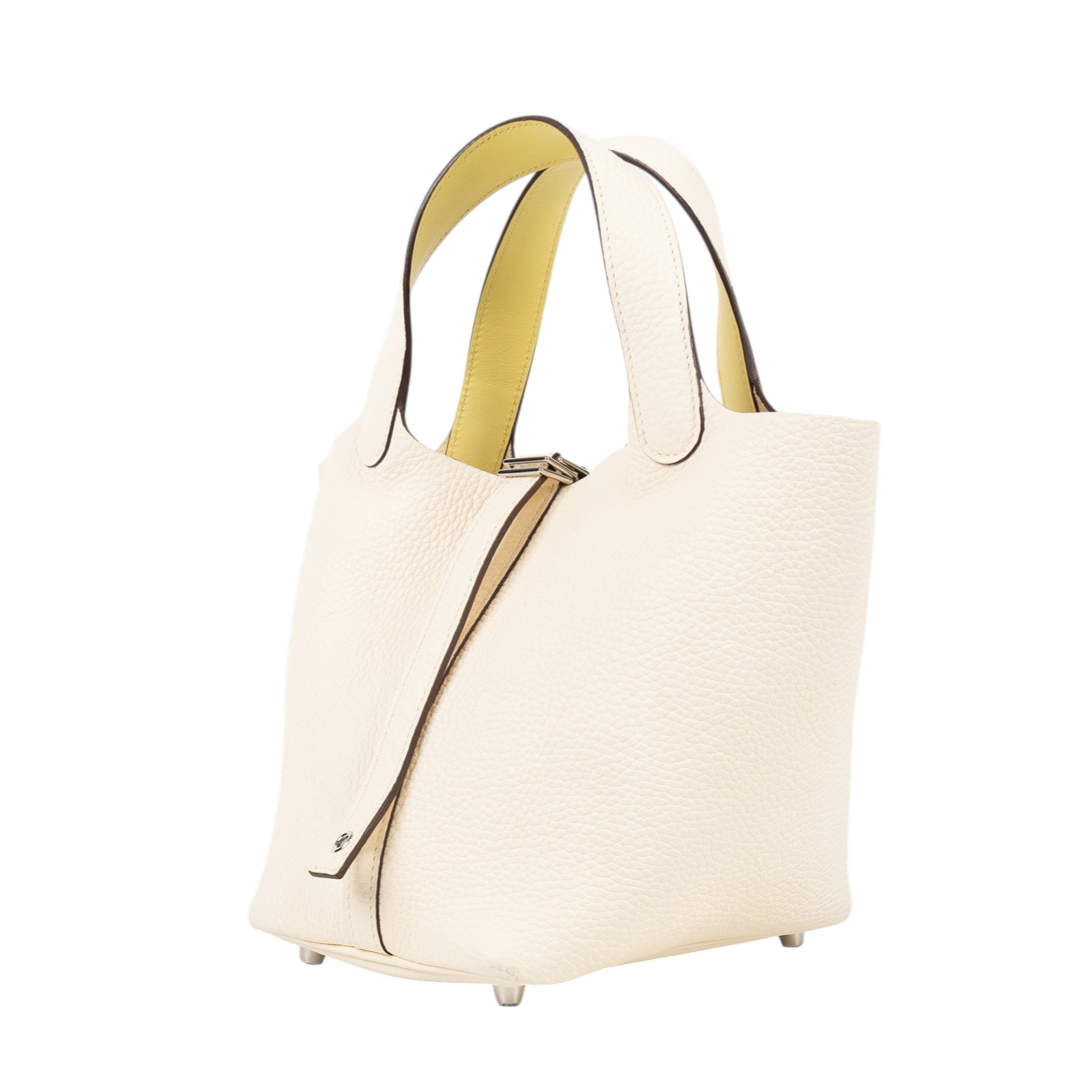 愛馬仕 Hermes Picotin Lock 18 菜籃子包 PT18 Z AM 002 UH Z刻 奶油白PICOTIN18 無附屬品