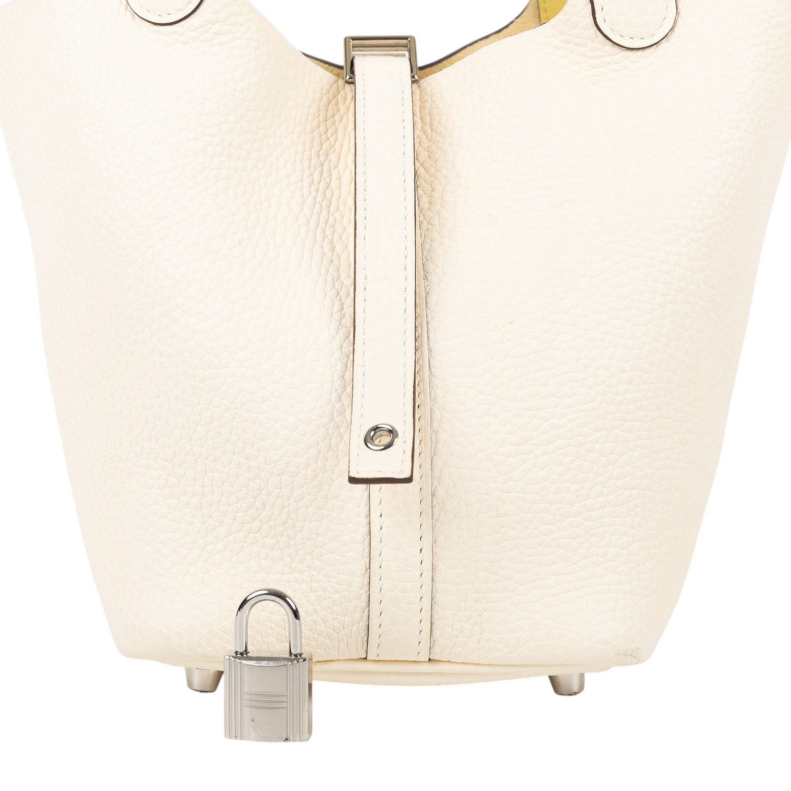 愛馬仕 Hermes Picotin Lock 18 菜籃子包 PT18 Z AM 002 UH Z刻 奶油白PICOTIN18 無附屬品