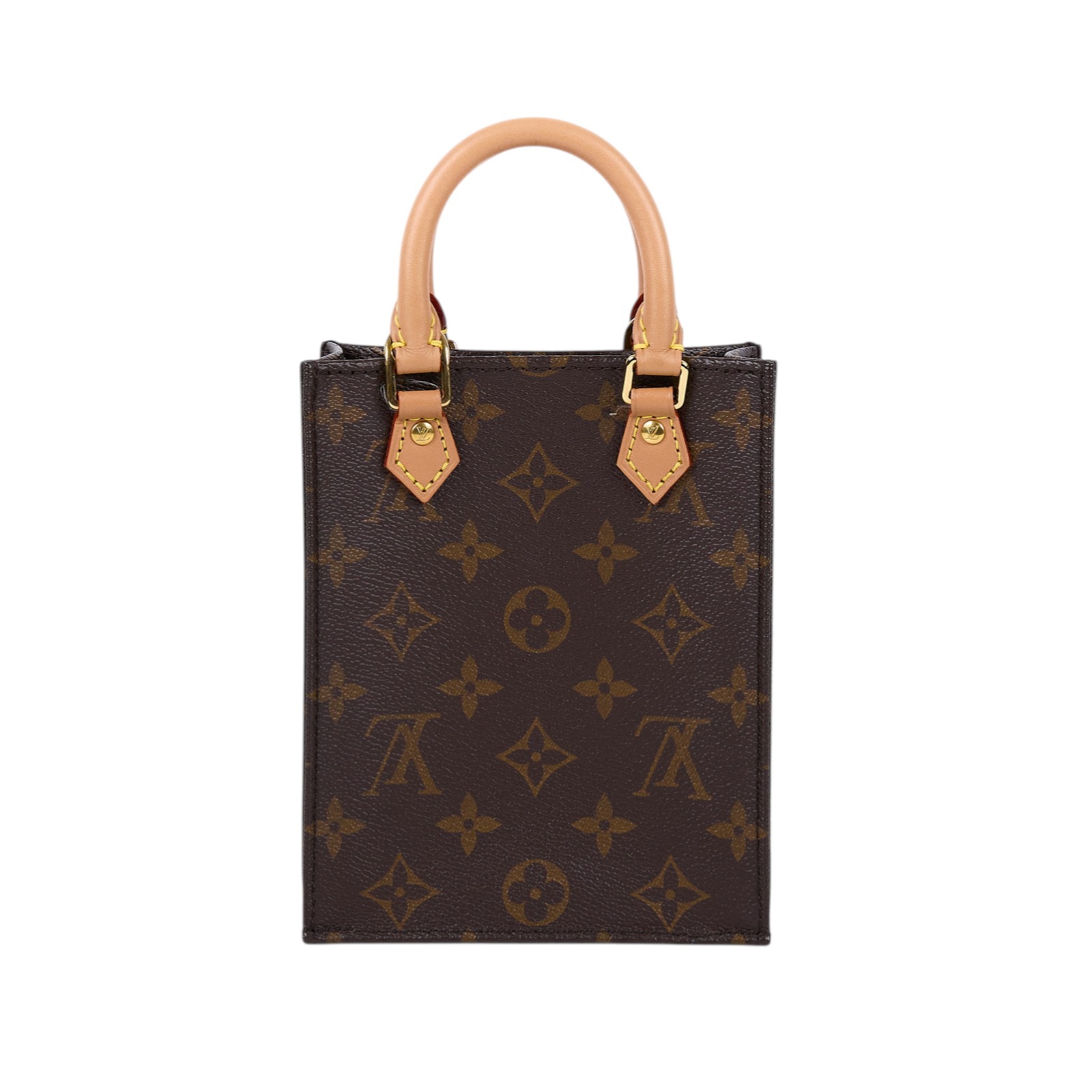 路易威登 LOUIS VUITTON Petit Sac Plat 經典帆布 斜背包 M69442 晶片款  原廠盒子/防塵袋/背帶/購買證明/發票