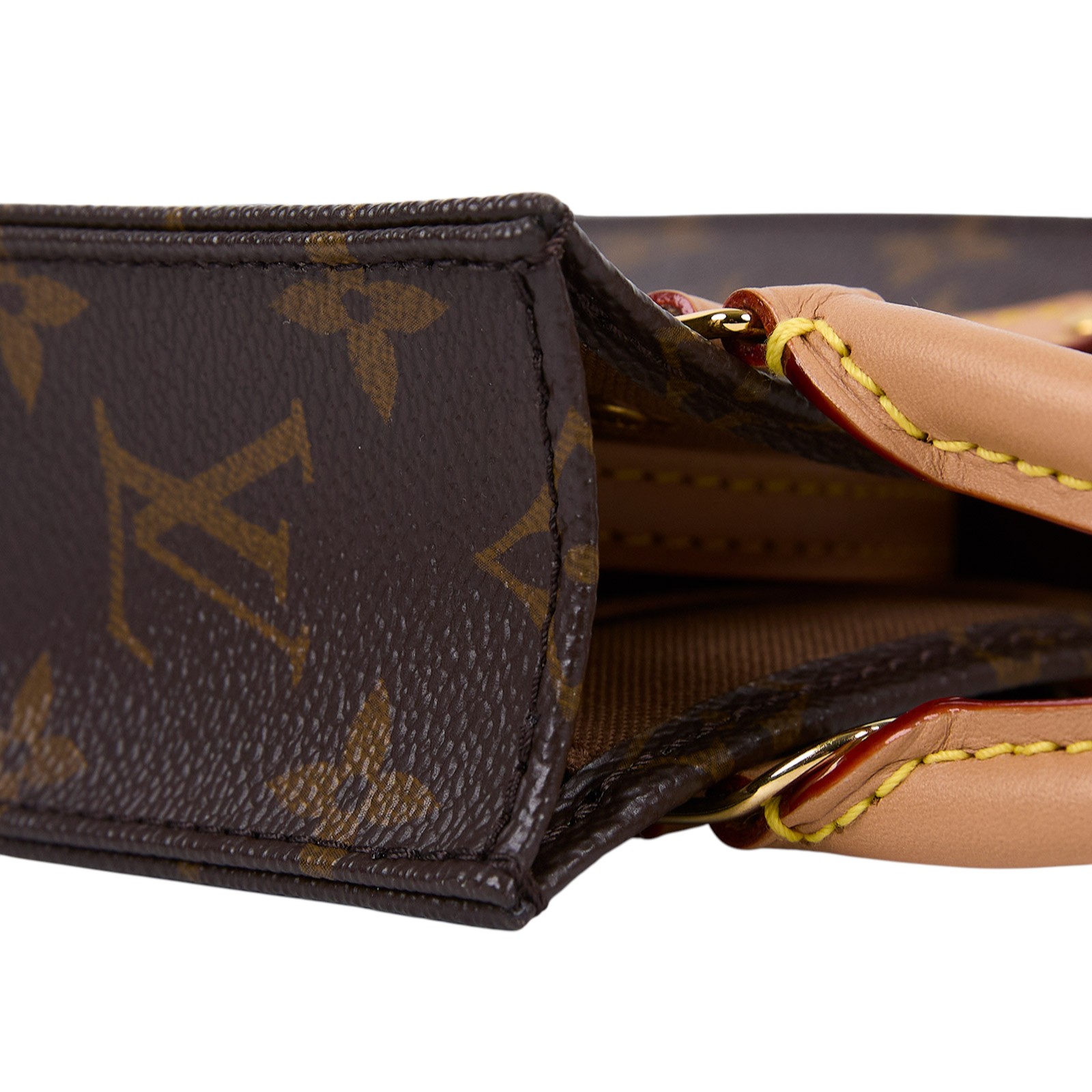 路易威登 LOUIS VUITTON Petit Sac Plat 經典帆布 斜背包 M69442 晶片款  原廠盒子/防塵袋/背帶/購買證明/發票