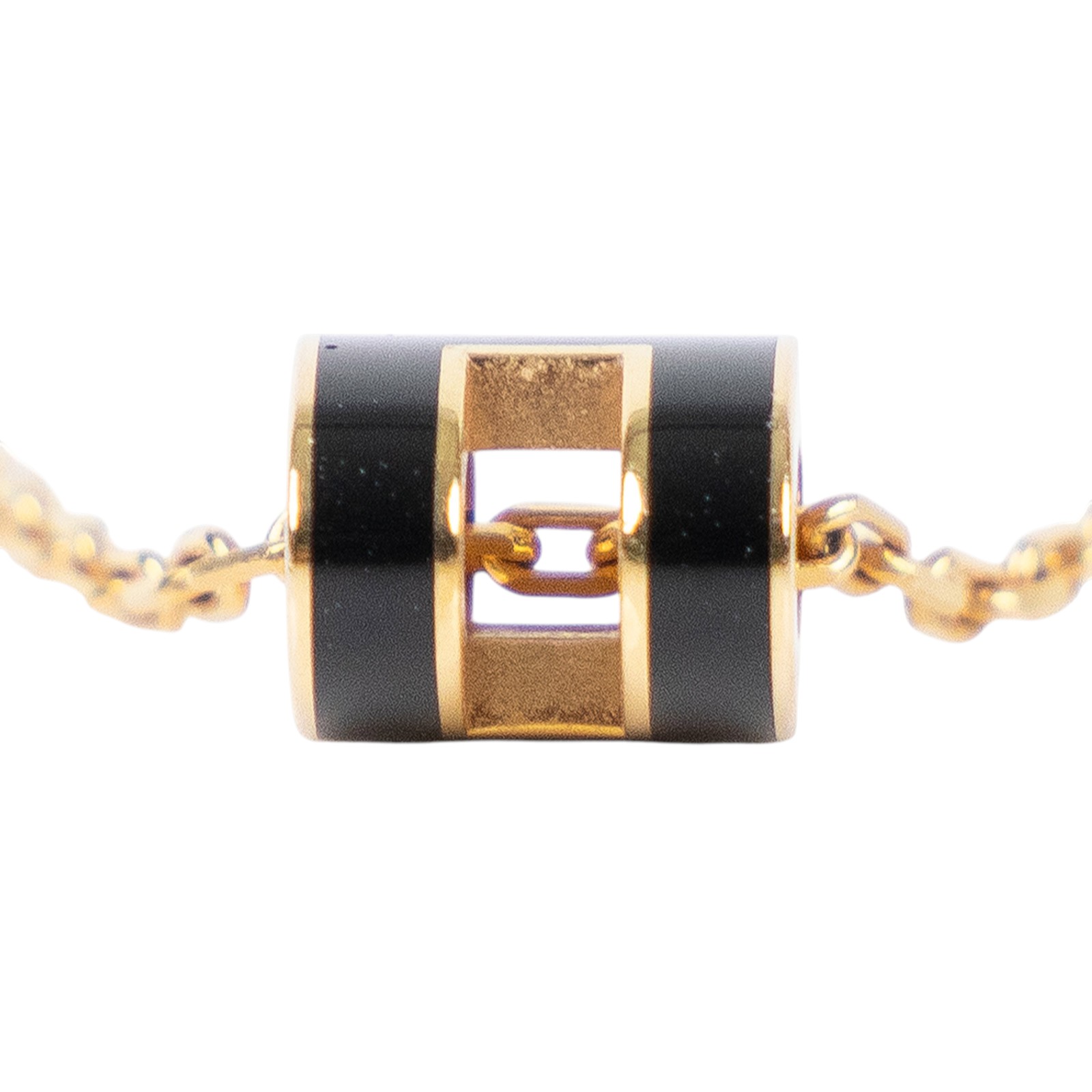 愛馬仕 Hermes Mini Pop H 墜飾 黑色 H147992Fv03 黑金MINI POP H項鍊 無附屬品