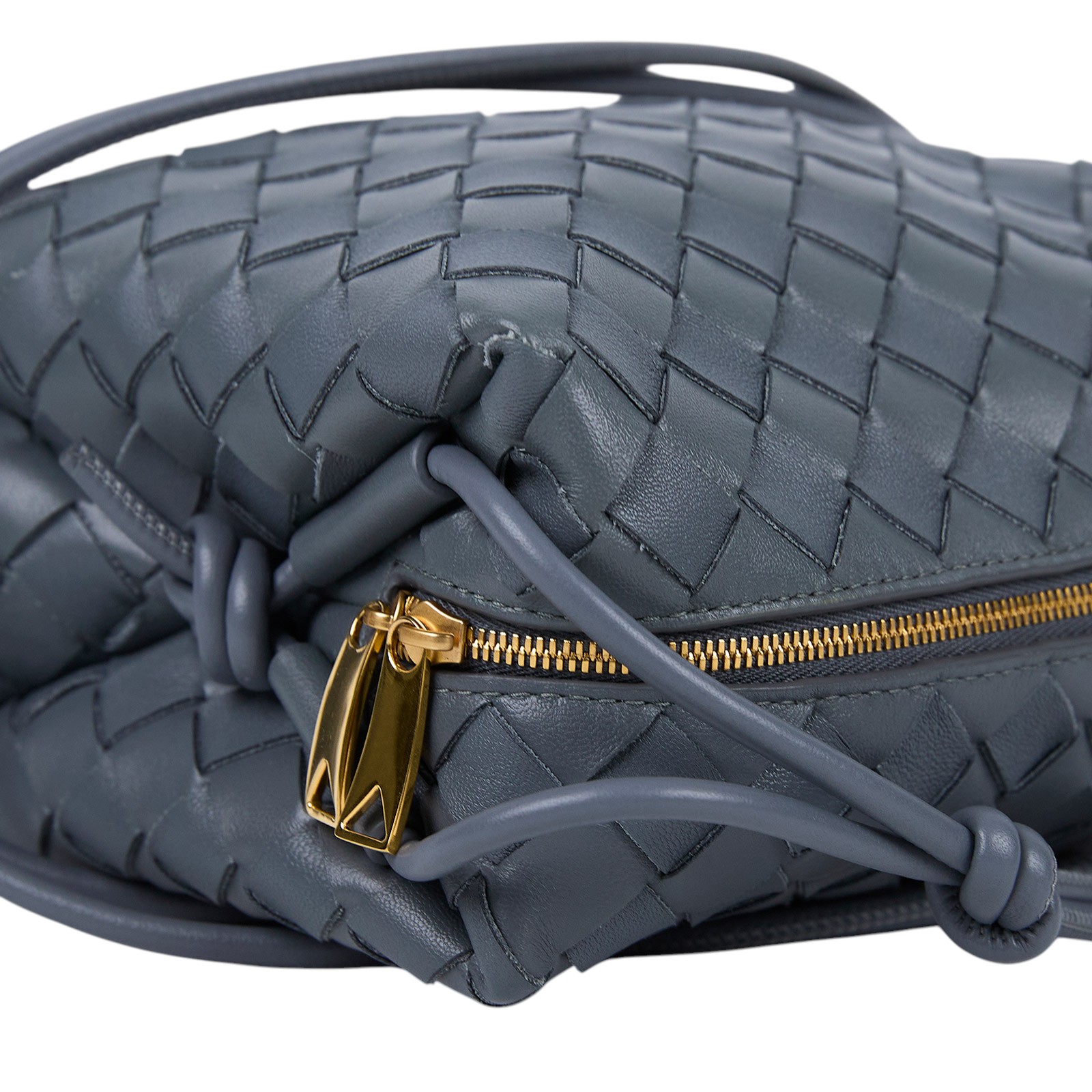 寶緹嘉 BOTTEGA VENETA Loop 相機包 小型 680255V1G1 灰LOOP 小號 防塵袋