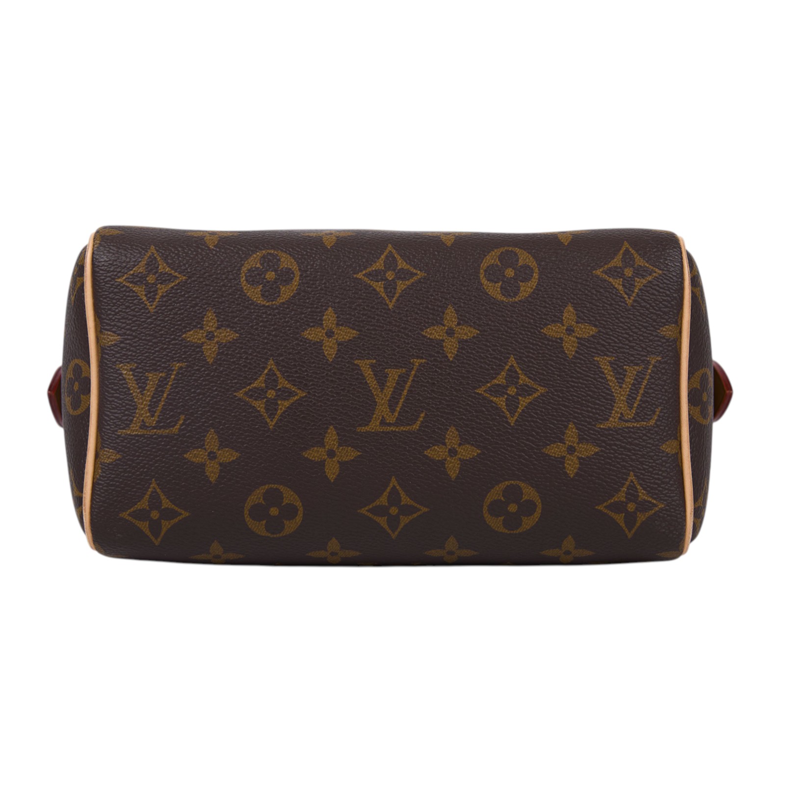 路易威登 LOUIS VUITTON Speedy Bandoulière 20 米色 帆布 手提 斜背 波士頓包 M46222 晶片款  背帶
