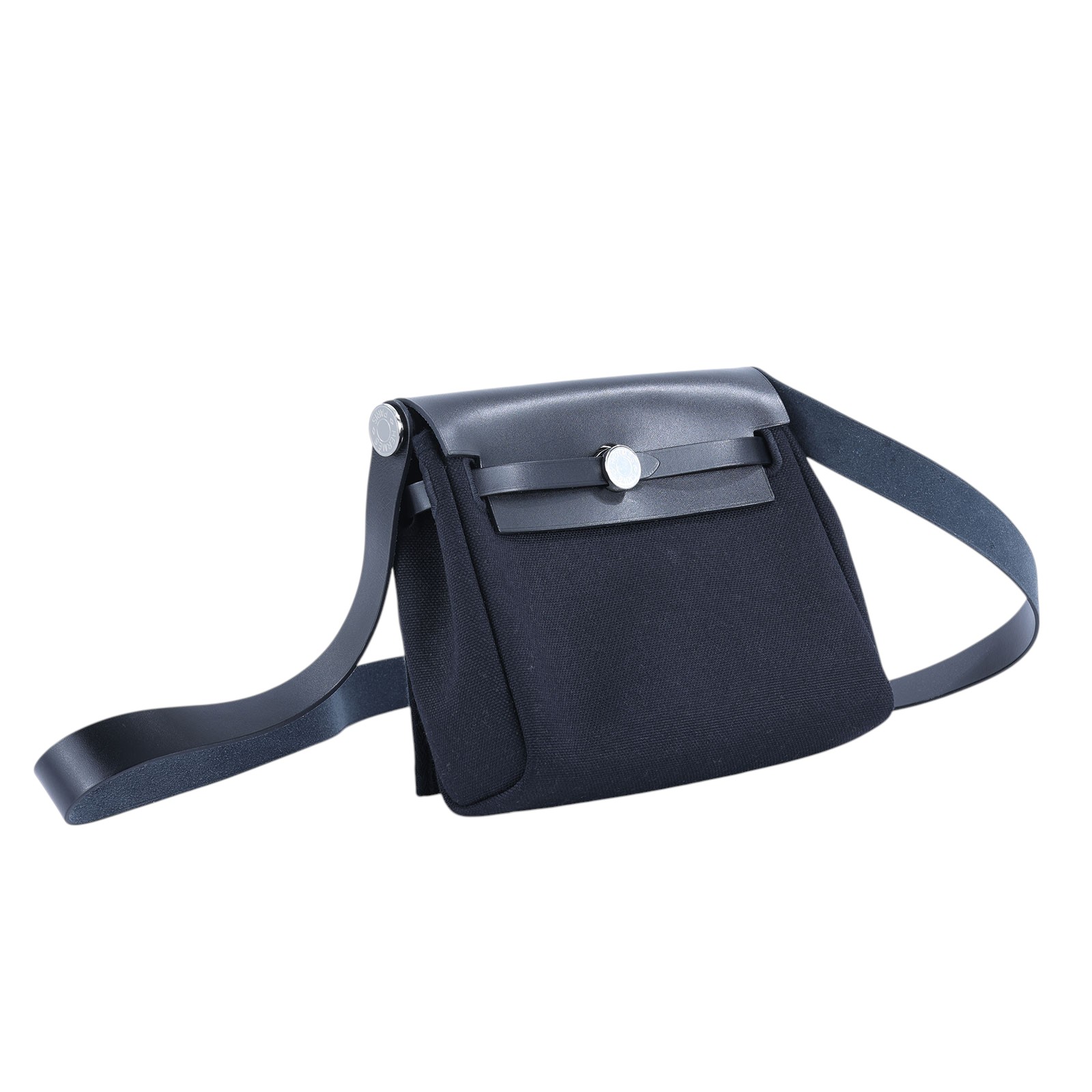 愛馬仕 Hermes Herbag Zip 20 銀色五金 黑色 H086430CKAA /W TS 006 AU  原廠盒子/防塵袋/購買證明