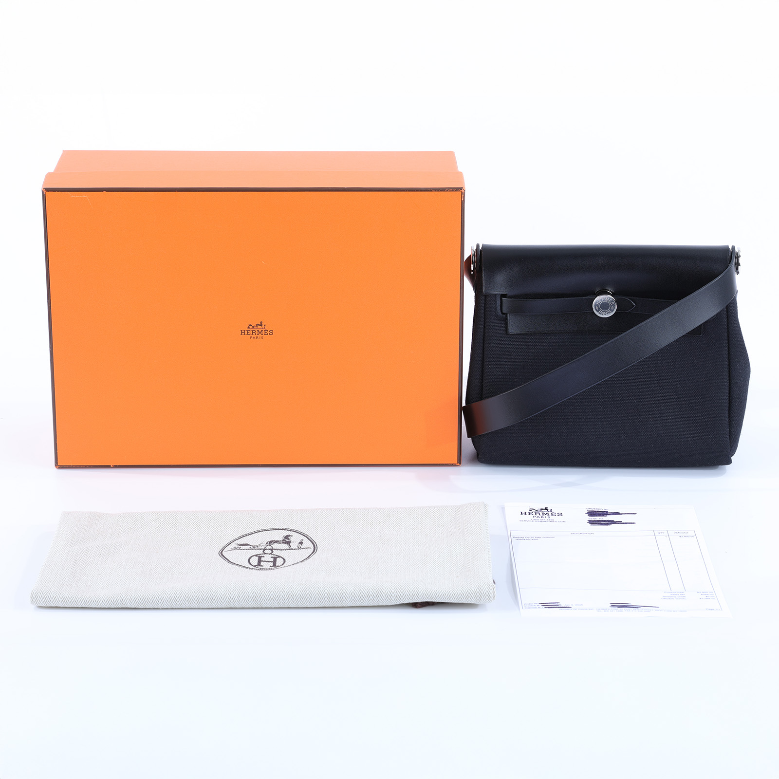 愛馬仕 Hermes Herbag Zip 20 銀色五金 黑色 H086430CKAA /W TS 006 AU  原廠盒子/防塵袋/購買證明