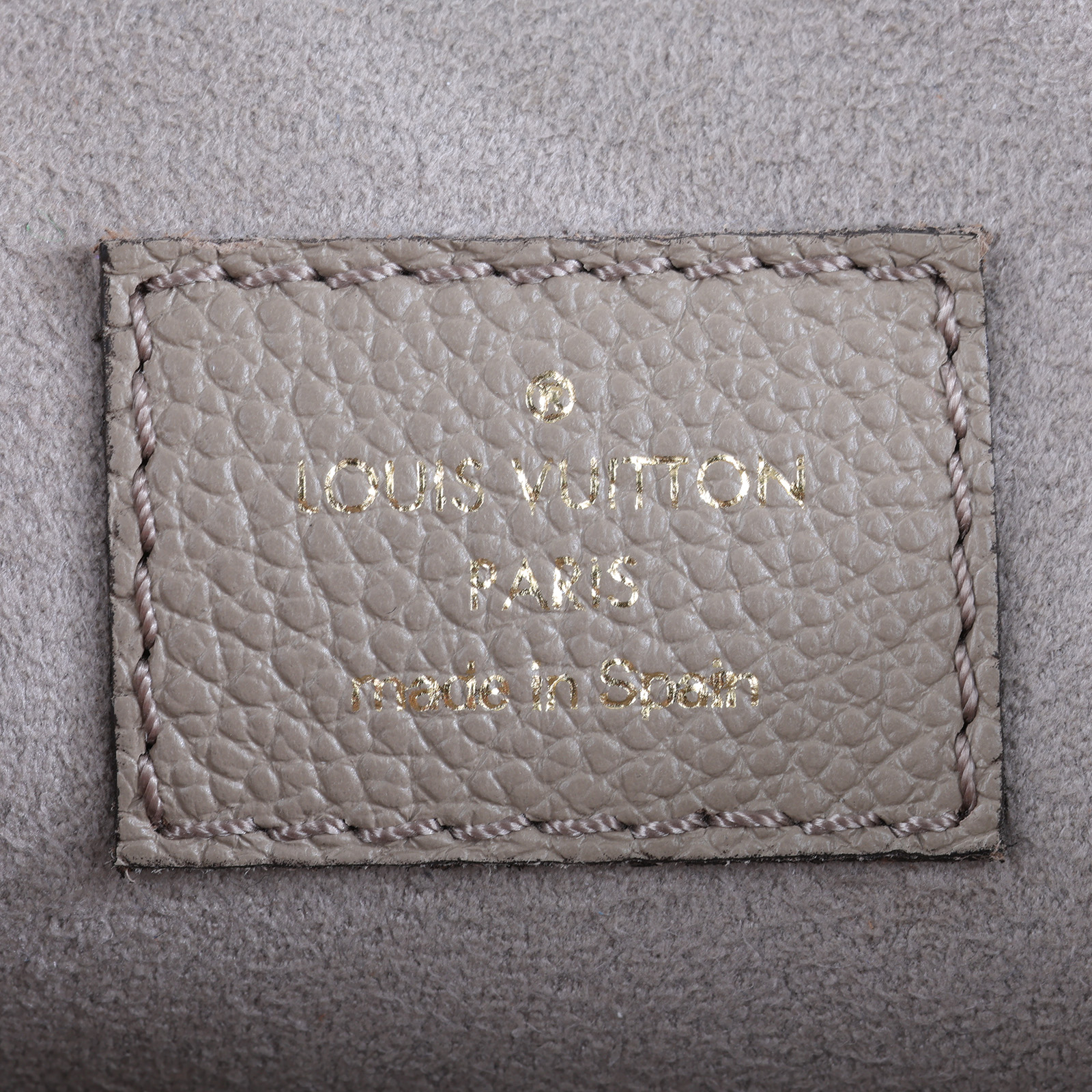 路易威登 LOUIS VUITTON Nano Diane 腋下包法棍 單肩背包 斑鳩灰 奶油色 M83300 晶片款  背帶2/購買證明