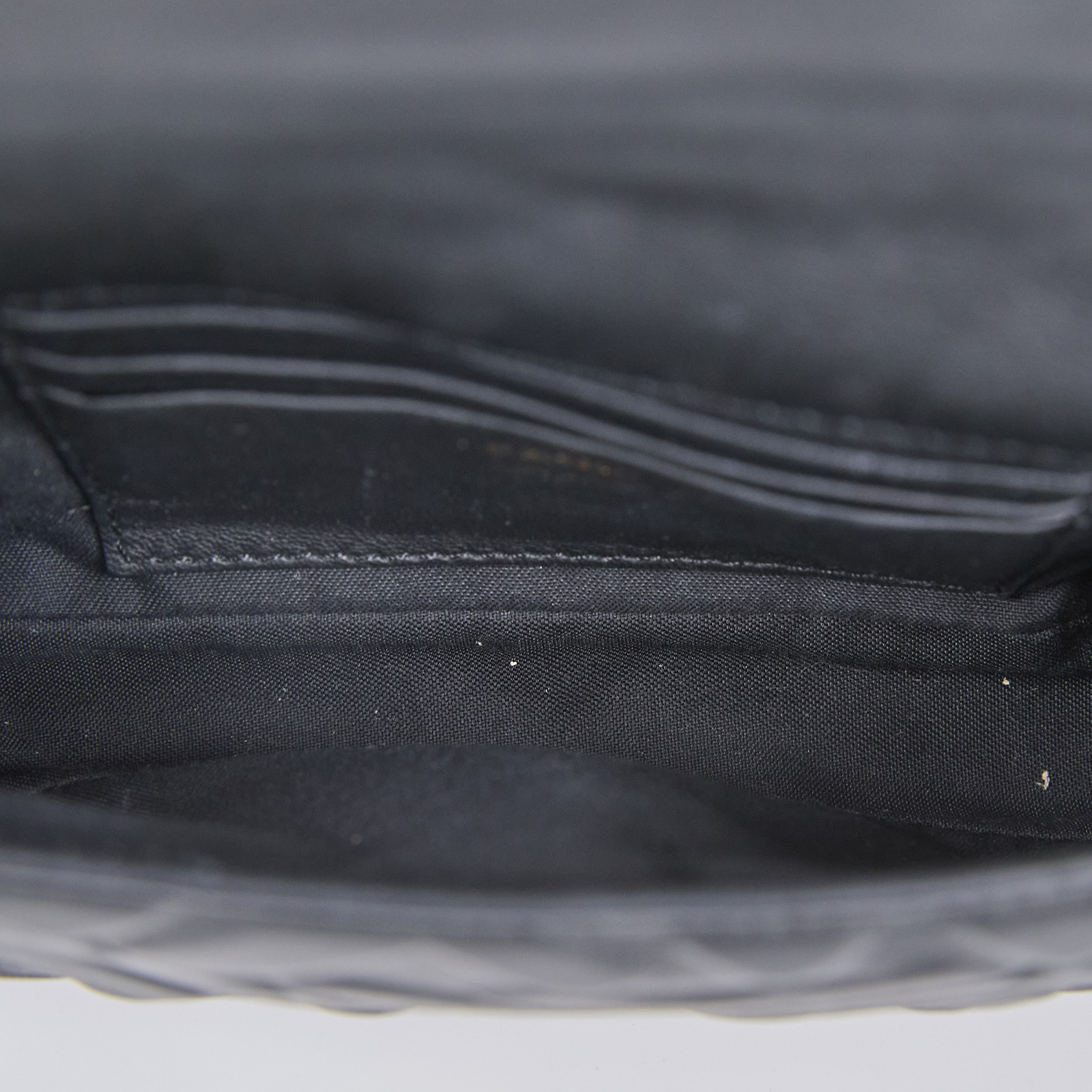 芬迪 FENDI 迷你 Baguette 納帕軟皮 8BS017A72V 黑FF皮革法棍包 2WAY 防塵袋/背帶2