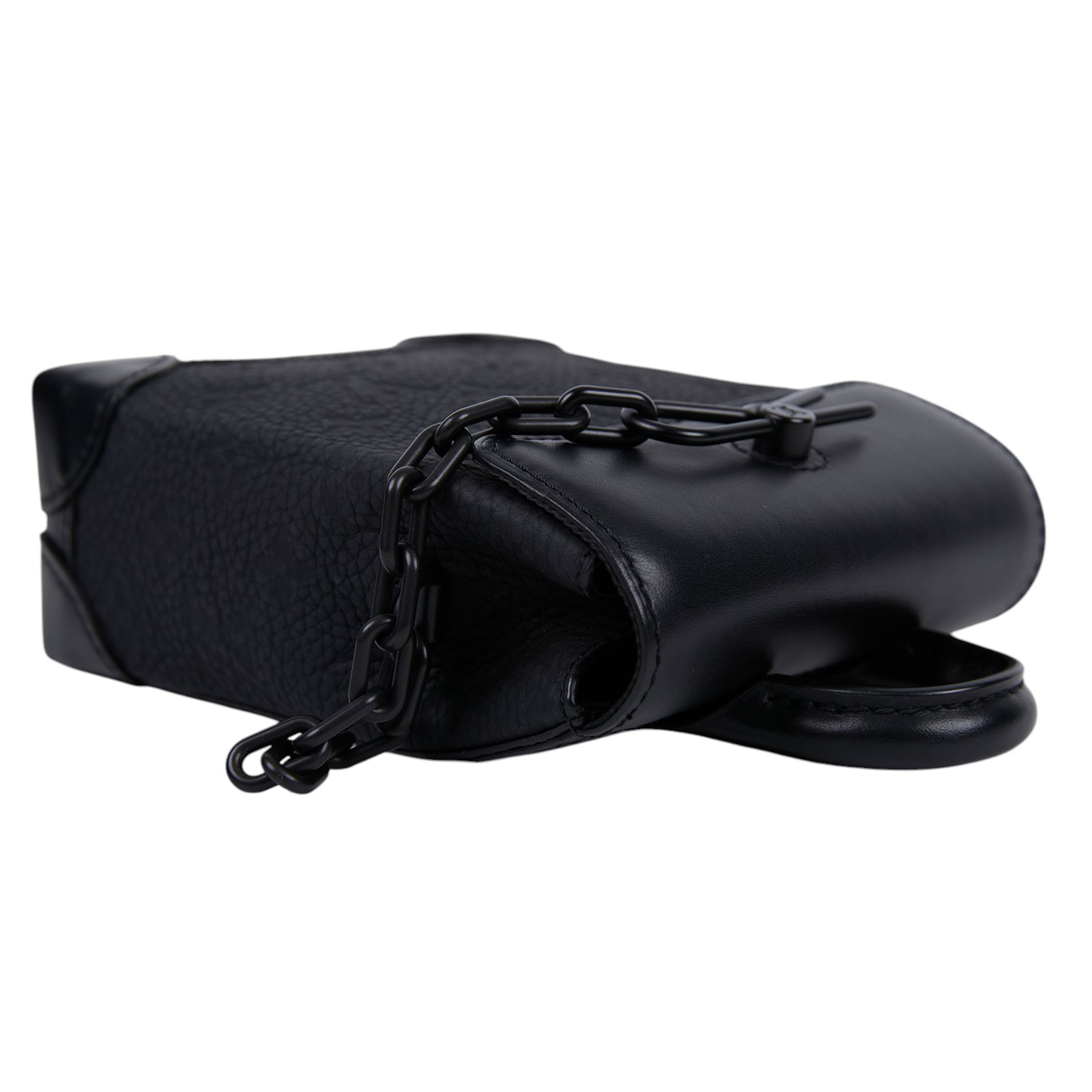 路易威登 LOUIS VUITTON Nano Steamer 肩背包 錢包 郵差包 盒子包 M82772 晶片款  原廠盒子/防塵袋/背帶/購買證明/發票