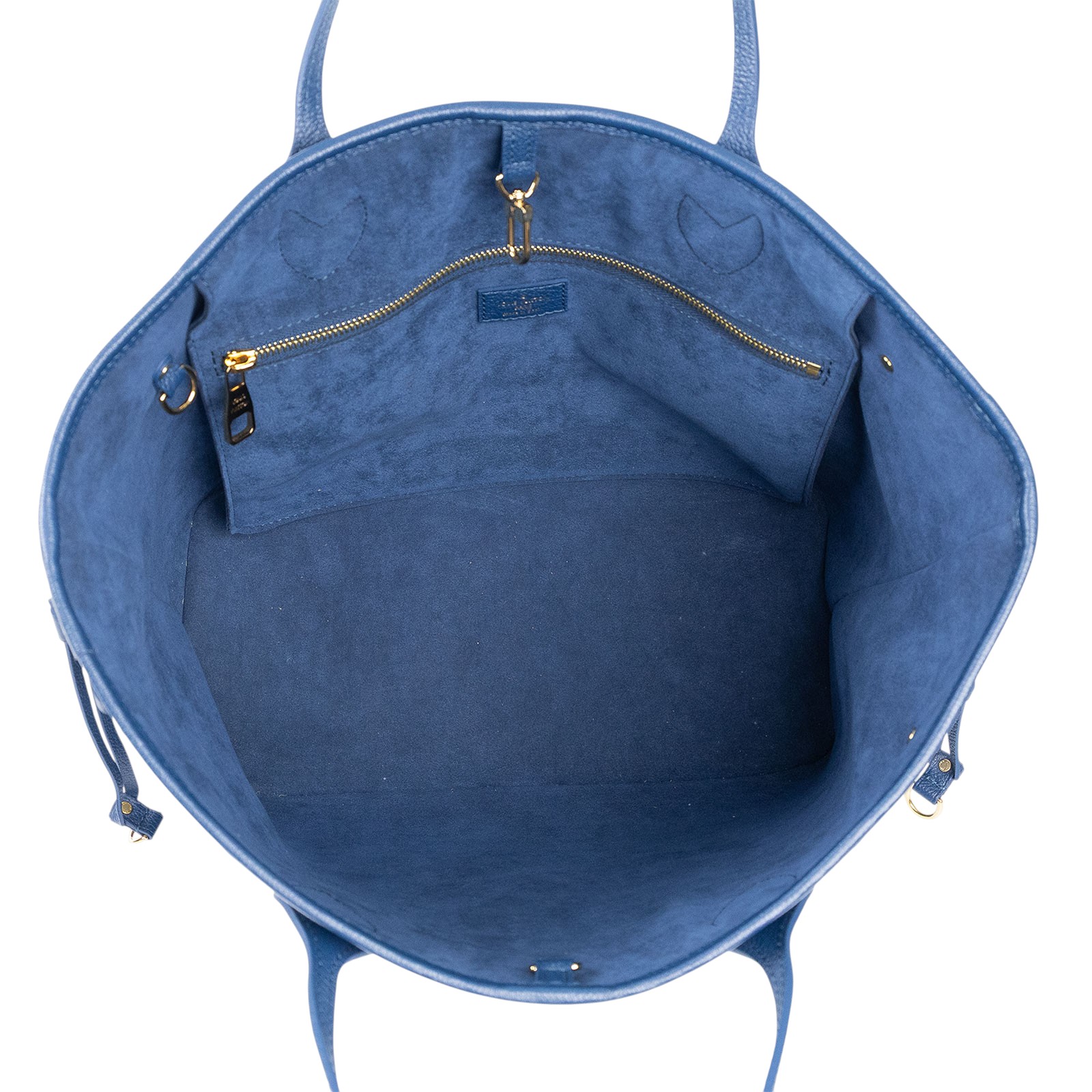 路易威登 LOUIS VUITTON Neverfull MM 托特包 漸層藍 M46514 晶片款 藍漸層NEVERFULL MM 防塵袋/內袋