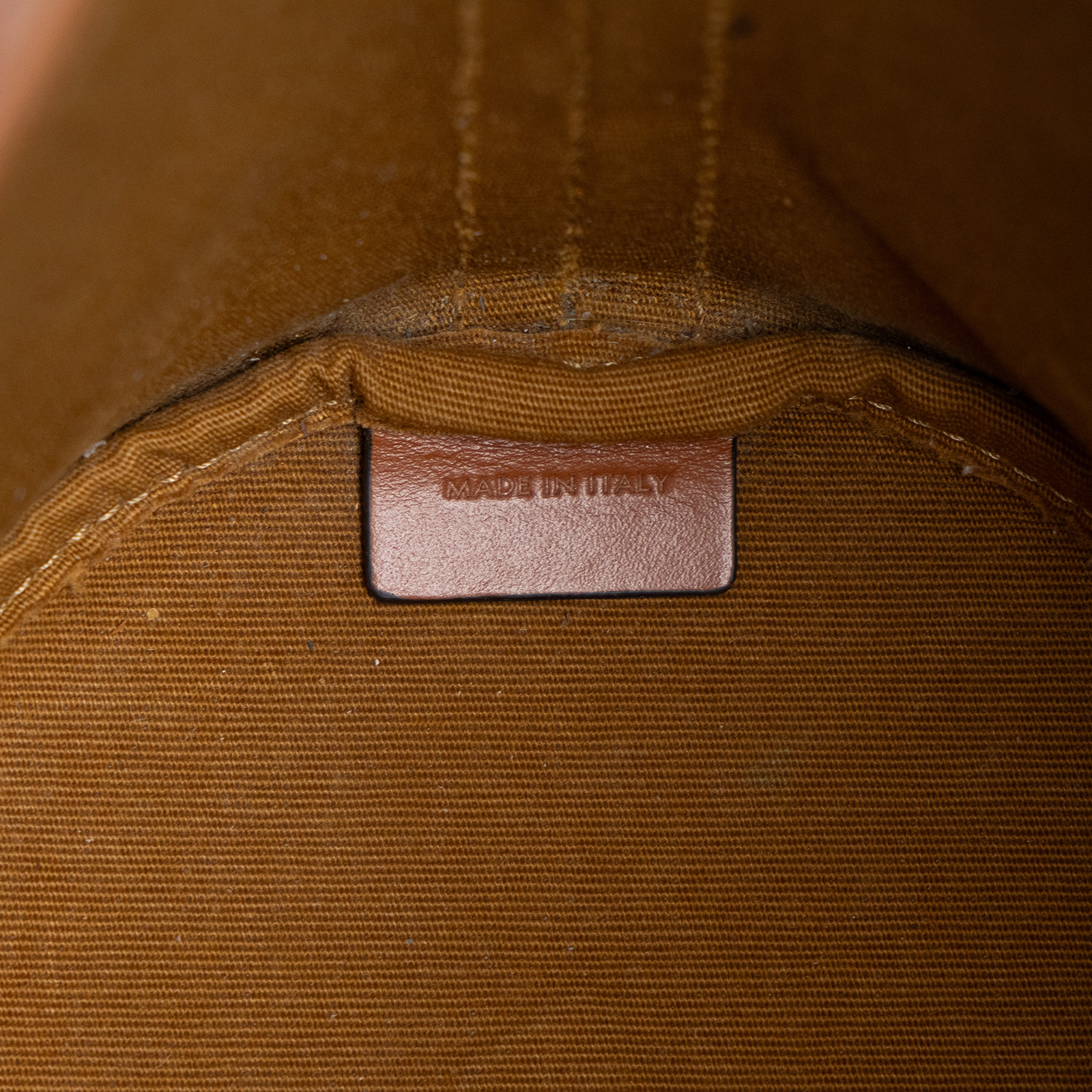 思琳 CELINE Triomphe帆布 小型 索繩 斜背 肩背 水桶包 191142BZJ 原花凱旋水桶包 購買證明