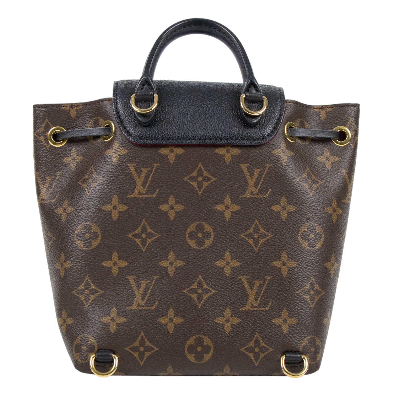路易威登 LOUIS VUITTON Montsouris BB 經典帆布 後背包 M45516  原廠盒子/防塵袋/背帶/購買證明