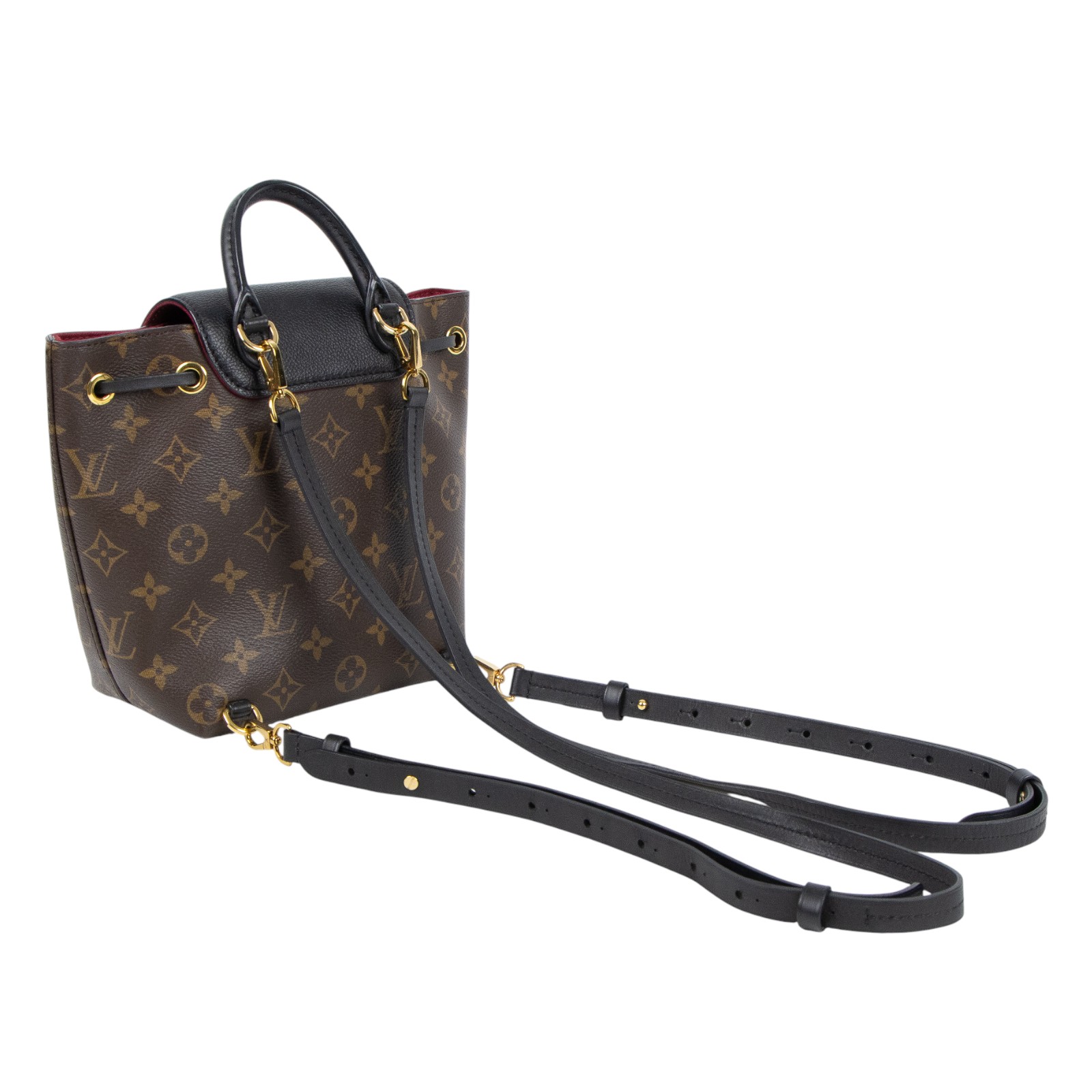 路易威登 LOUIS VUITTON Montsouris BB 經典帆布 後背包 M45516  原廠盒子/防塵袋/背帶/購買證明
