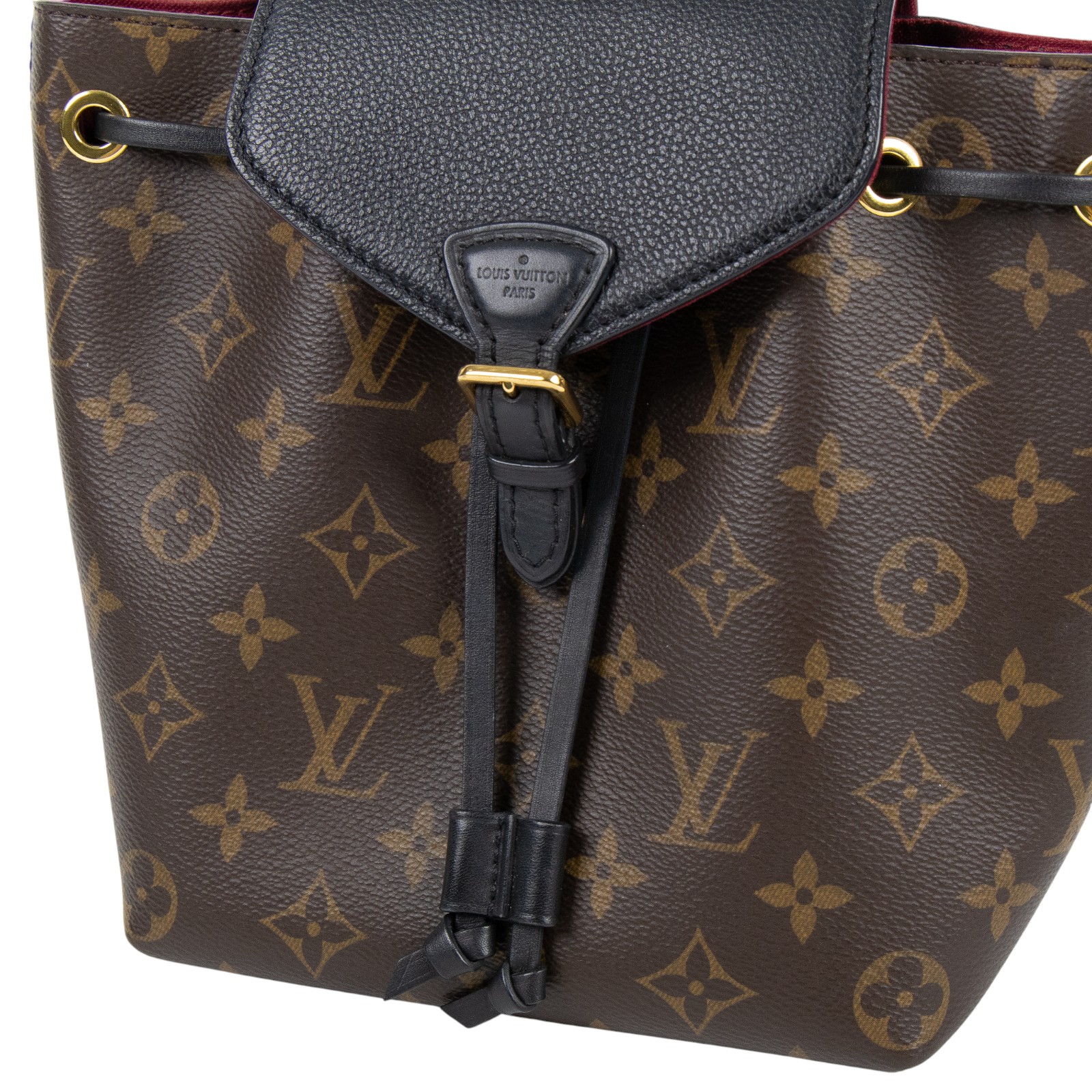 路易威登 LOUIS VUITTON Montsouris BB 經典帆布 後背包 M45516  原廠盒子/防塵袋/背帶/購買證明