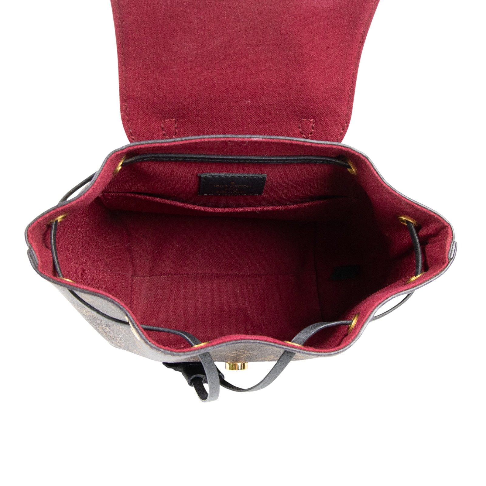 路易威登 LOUIS VUITTON Montsouris BB 經典帆布 後背包 M45516  原廠盒子/防塵袋/背帶/購買證明