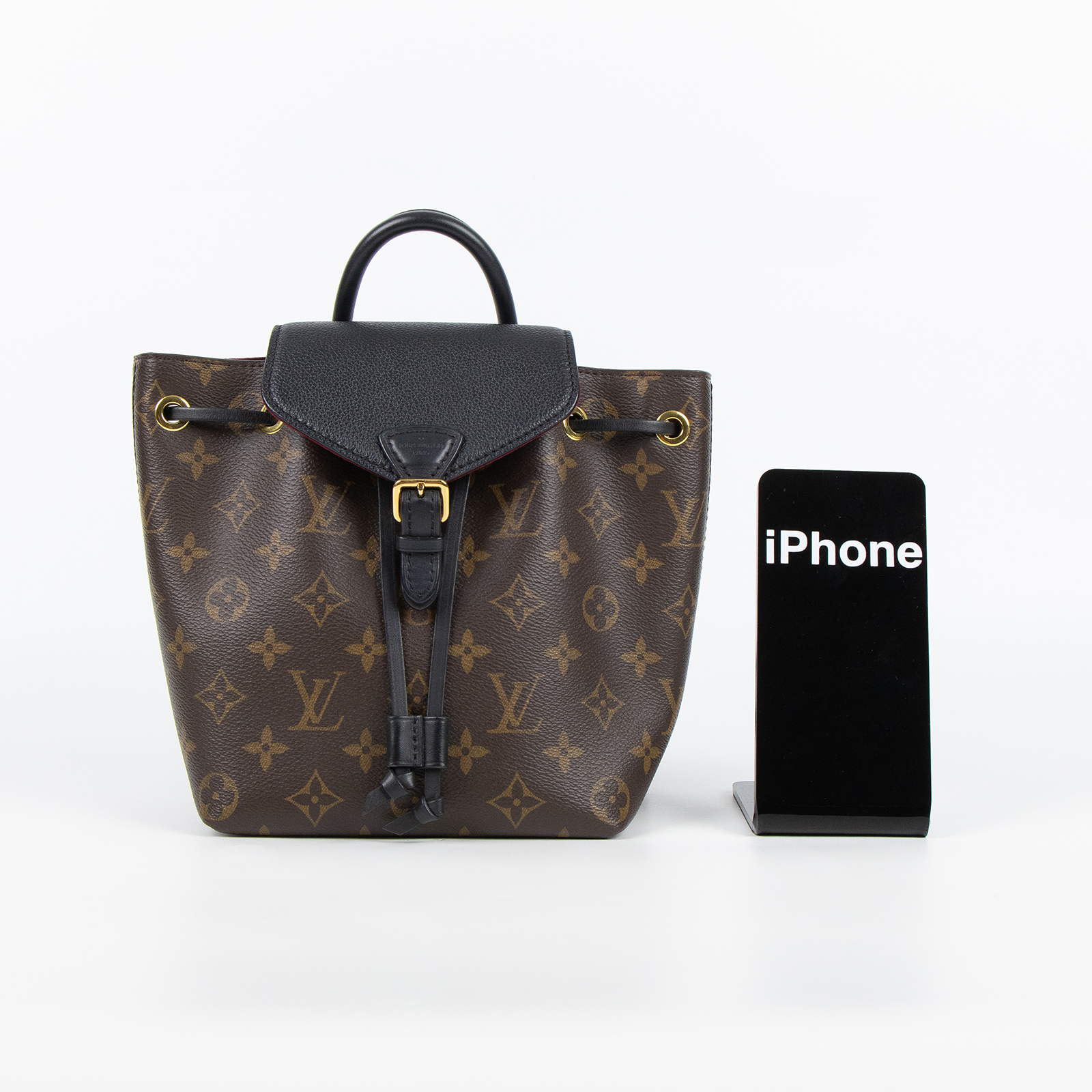 路易威登 LOUIS VUITTON Montsouris BB 經典帆布 後背包 M45516  原廠盒子/防塵袋/背帶/購買證明